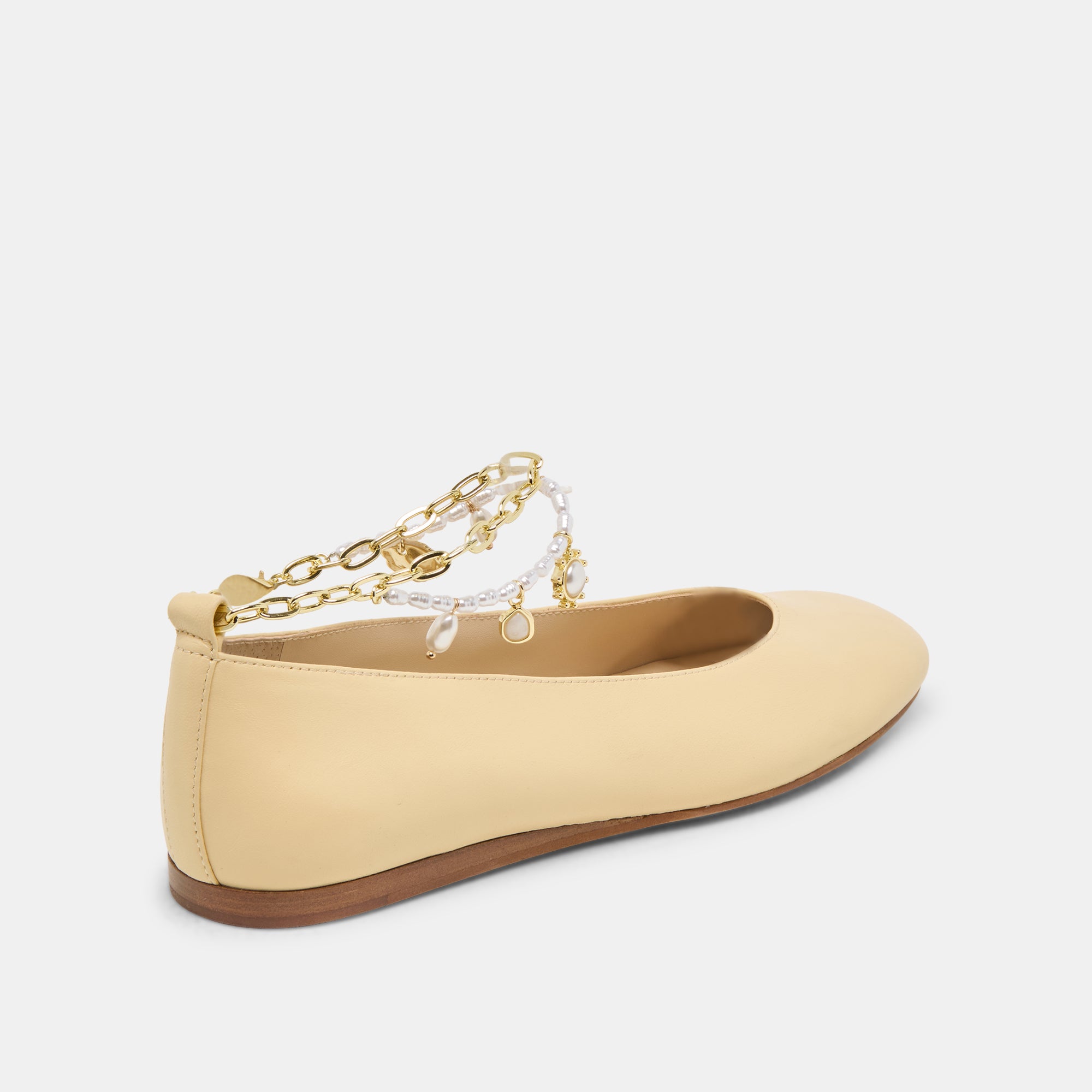 BAIDEN BALLET FLATS WARM NATURAL LEATHER - view 5