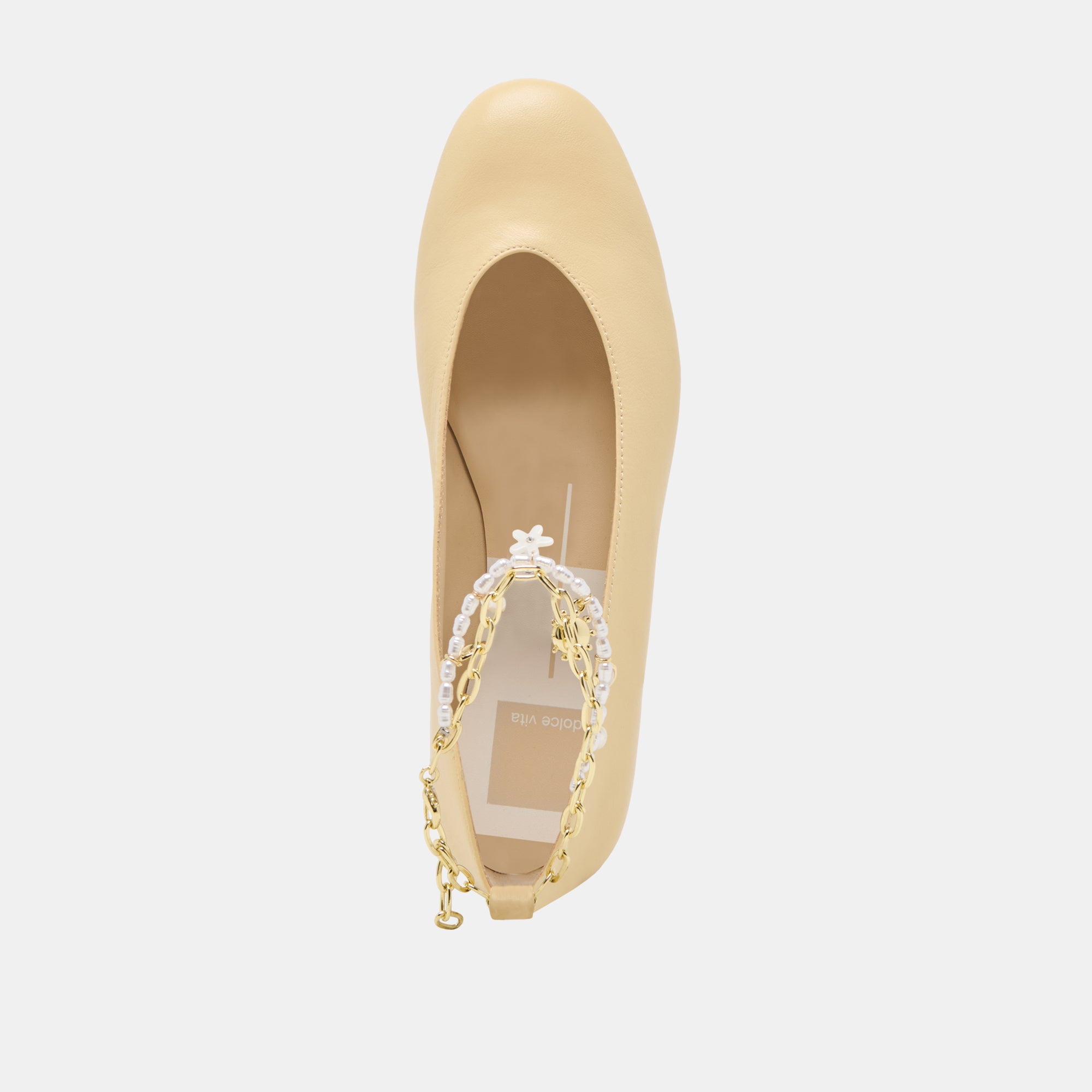 BAIDEN BALLET FLATS WARM NATURAL LEATHER - view 10
