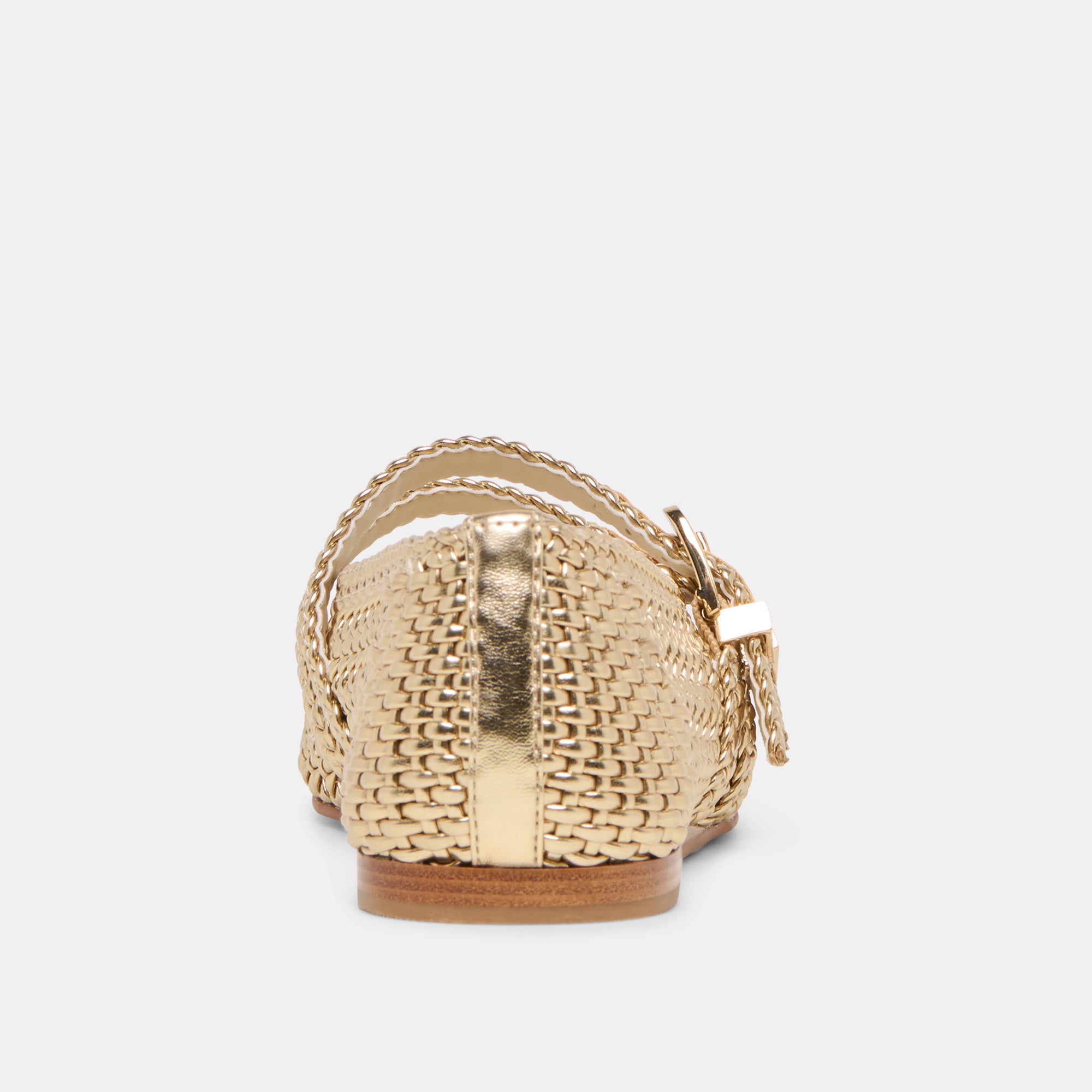 BAYLEE WOVEN BALLET FLATS GOLD WOVEN STELLA - view 9