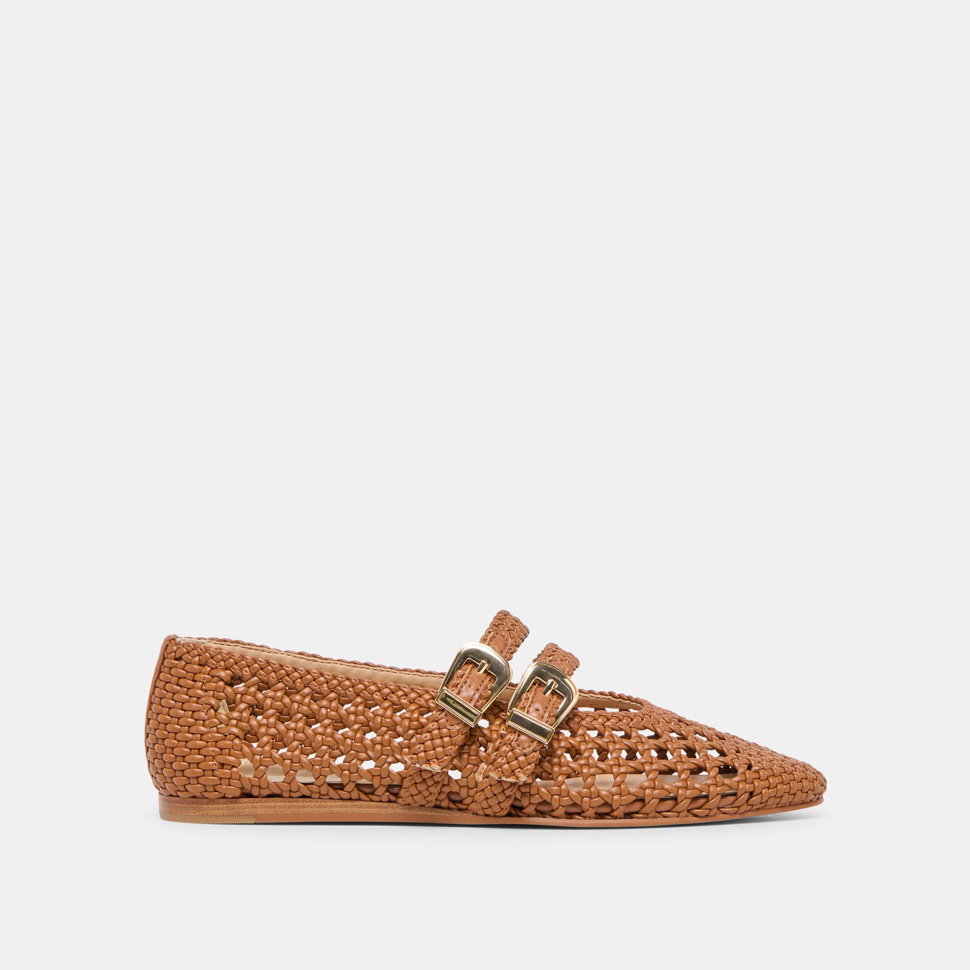 BAYLEE WOVEN BALLET FLATS SADDLE WOVEN STELLA