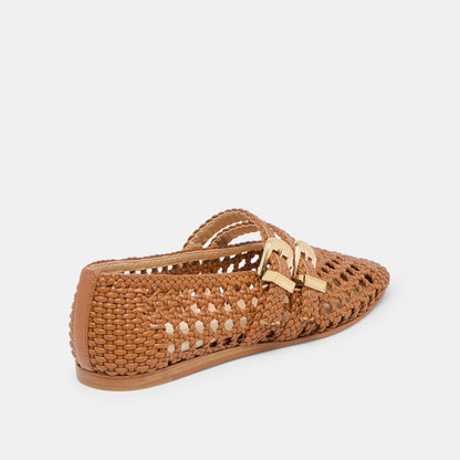 BAYLEE WOVEN BALLET FLATS SADDLE WOVEN STELLA