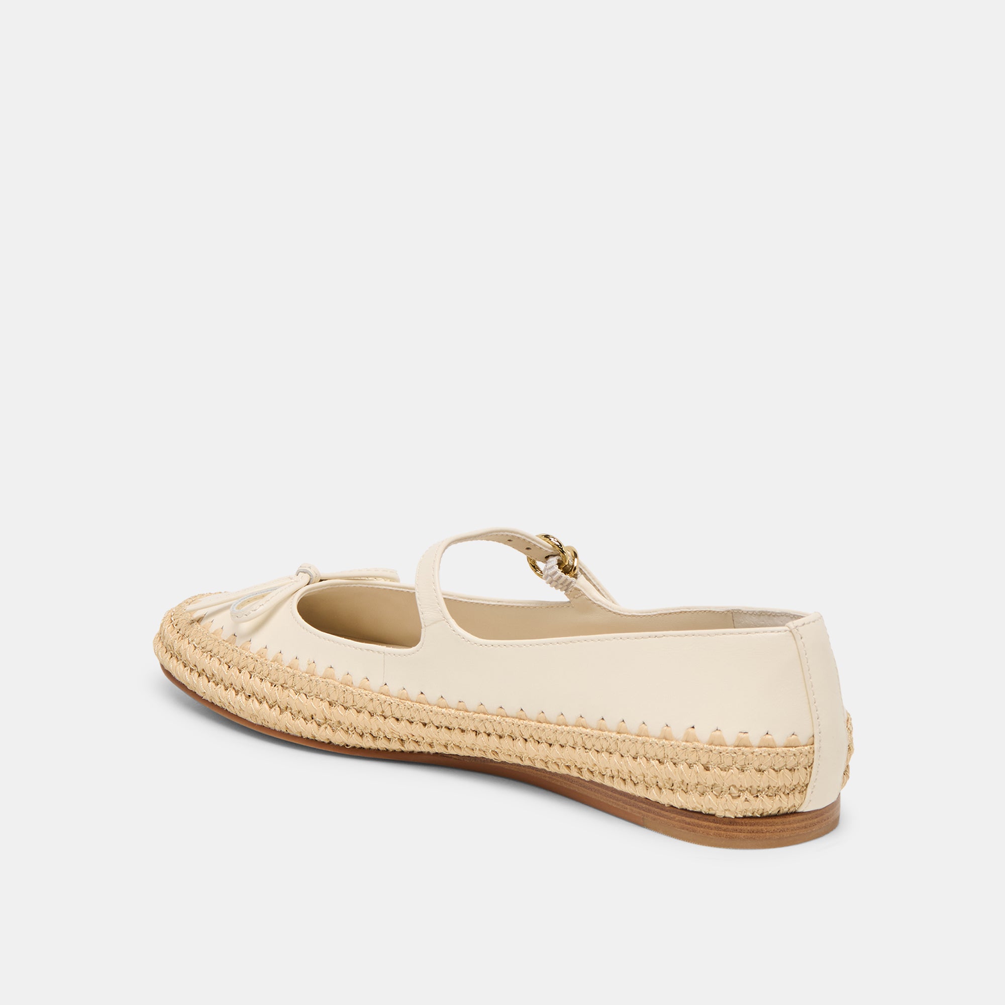 BETONY BALLET FLATS OFF WHITE LEATHER