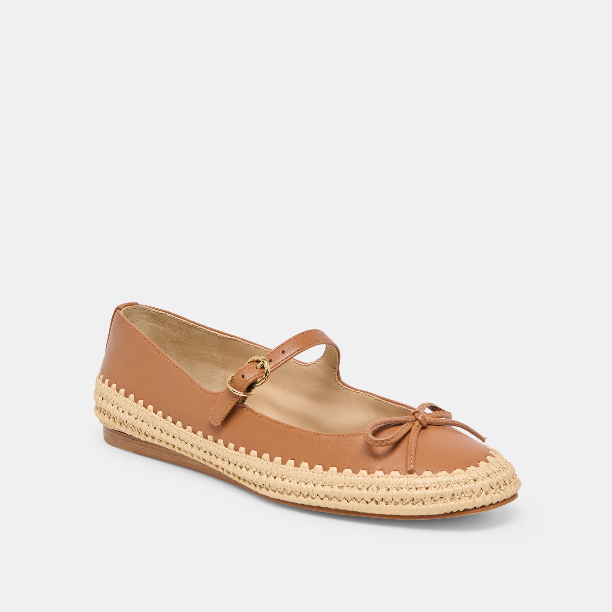 BETONY BALLET FLATS SADDLE LEATHER