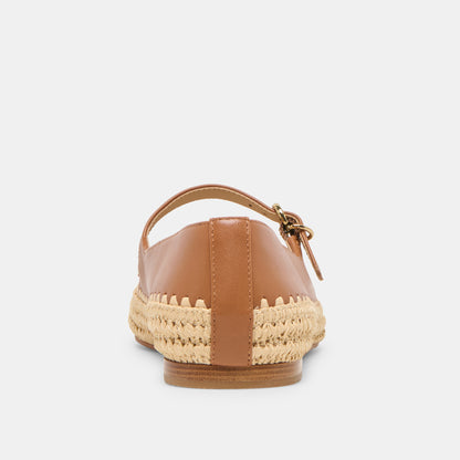 BETONY BALLET FLATS SADDLE LEATHER