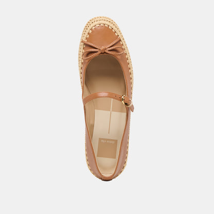 BETONY BALLET FLATS SADDLE LEATHER