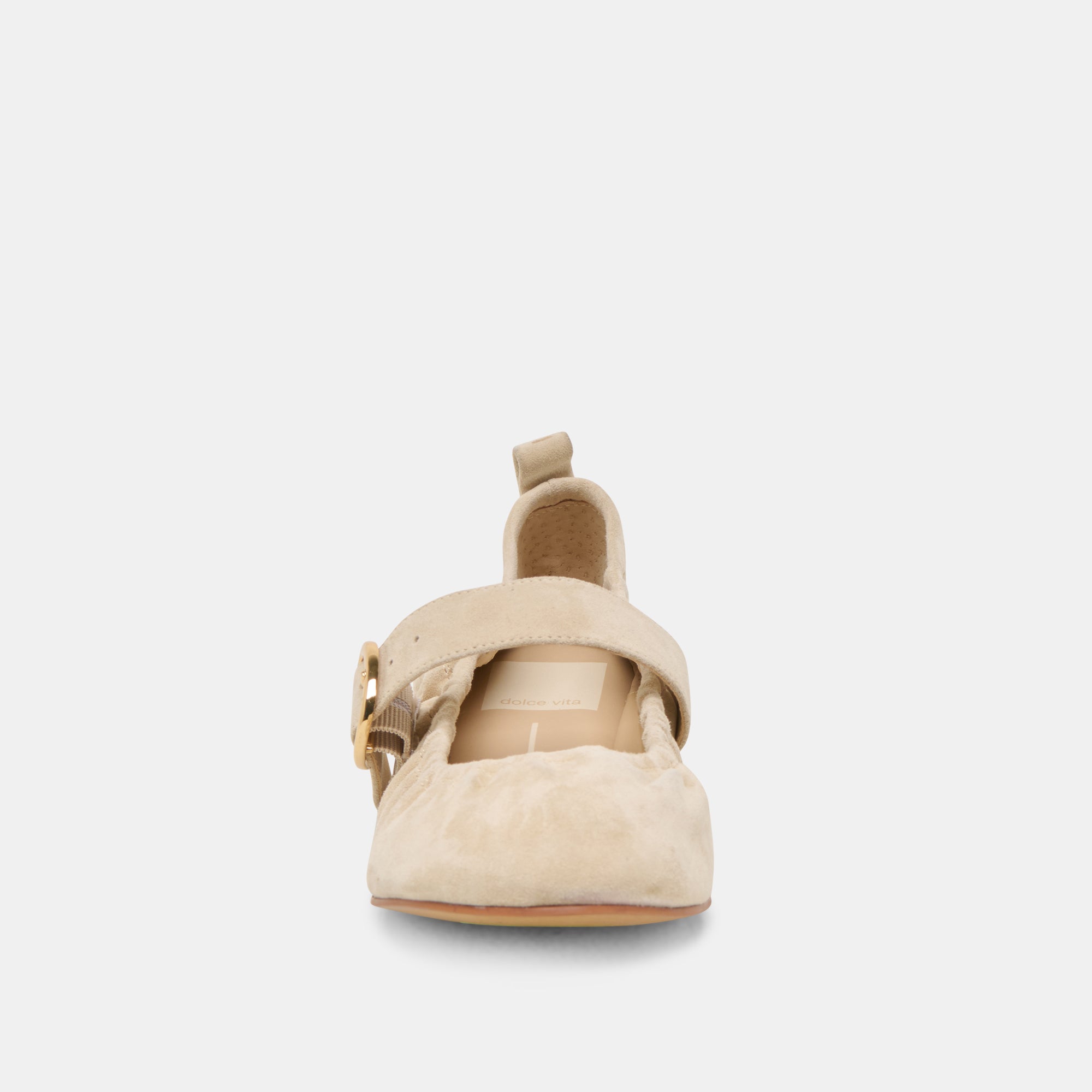 CAELY BALLET FLATS SESAME SUEDE