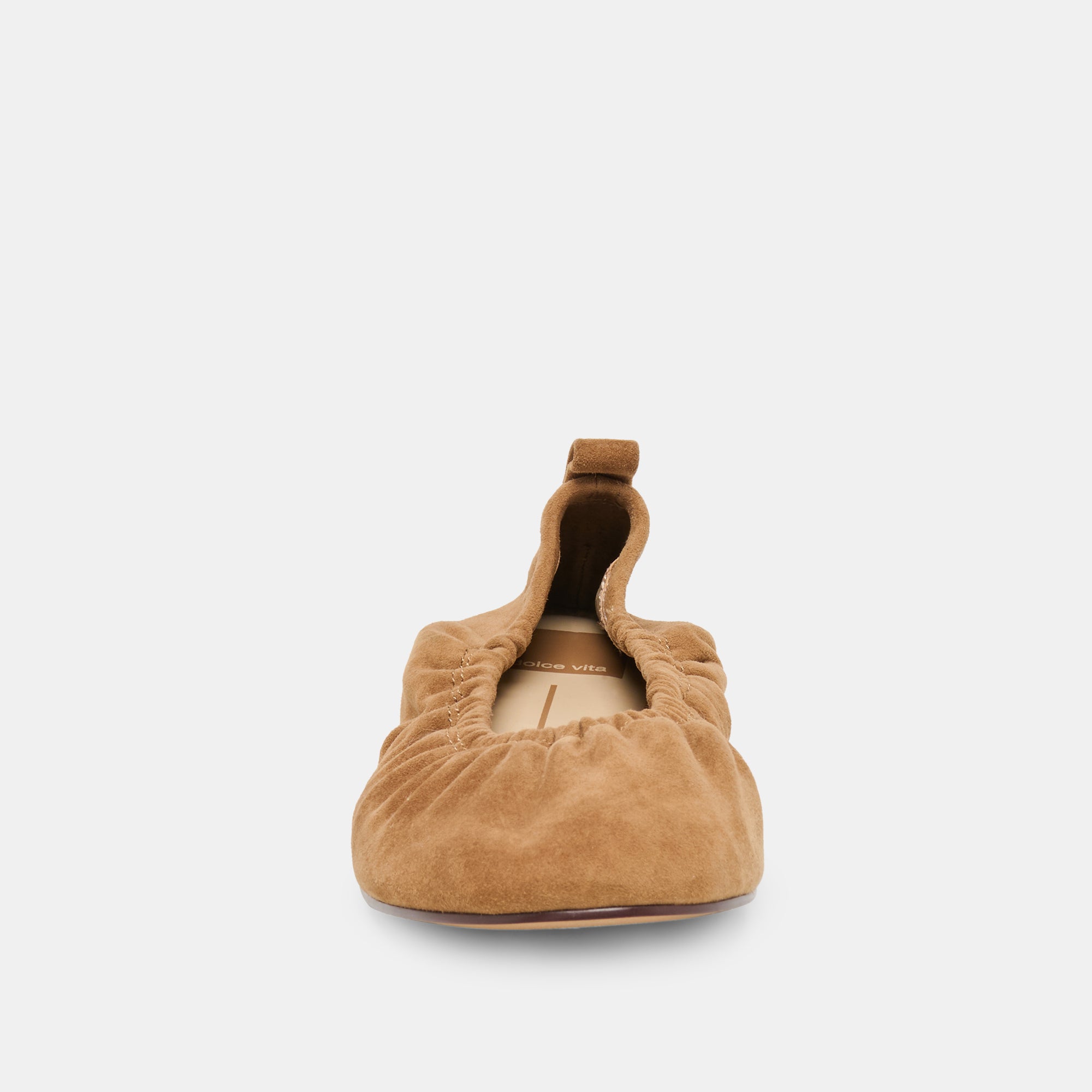 CONRAD BALLET FLATS LT BROWN SUEDE - view 6