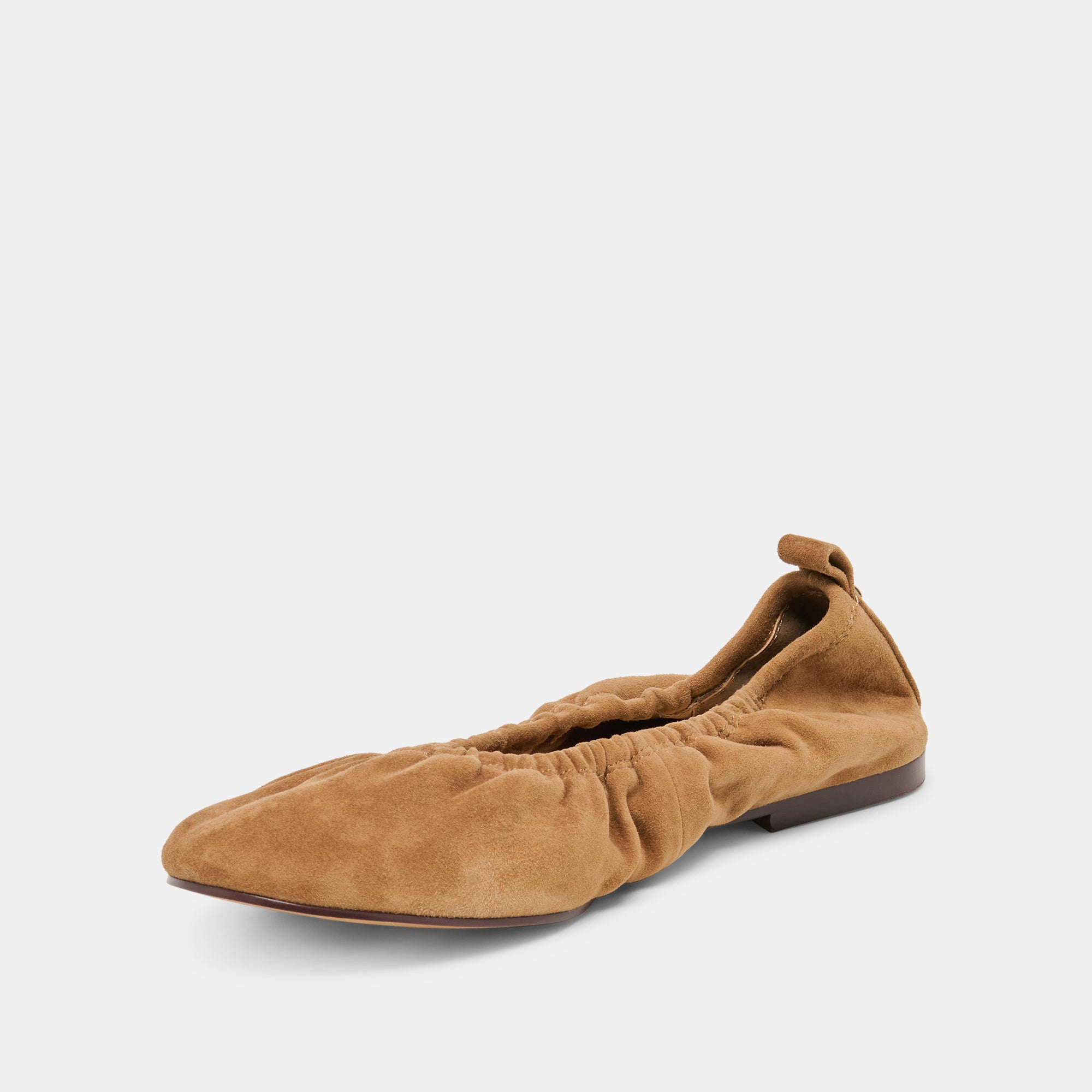 CONRAD BALLET FLATS LT BROWN SUEDE - view 4