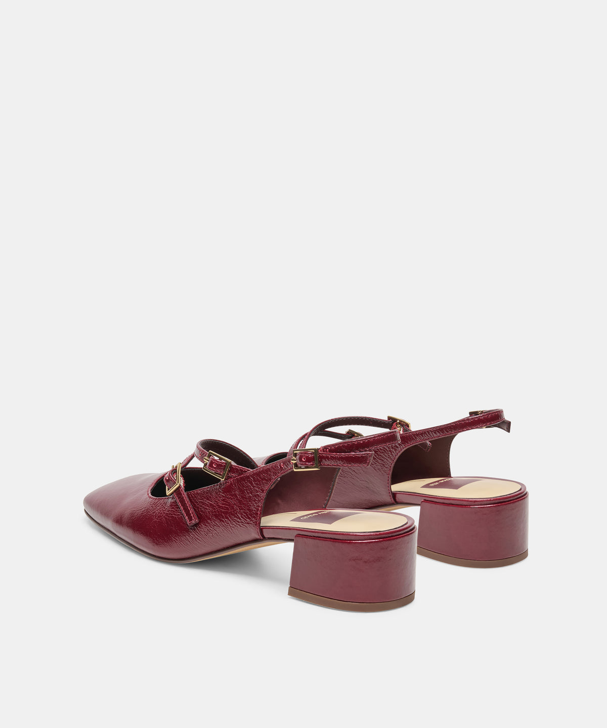 DRIAH HEELS OXBLOOD LEATHER - view 4