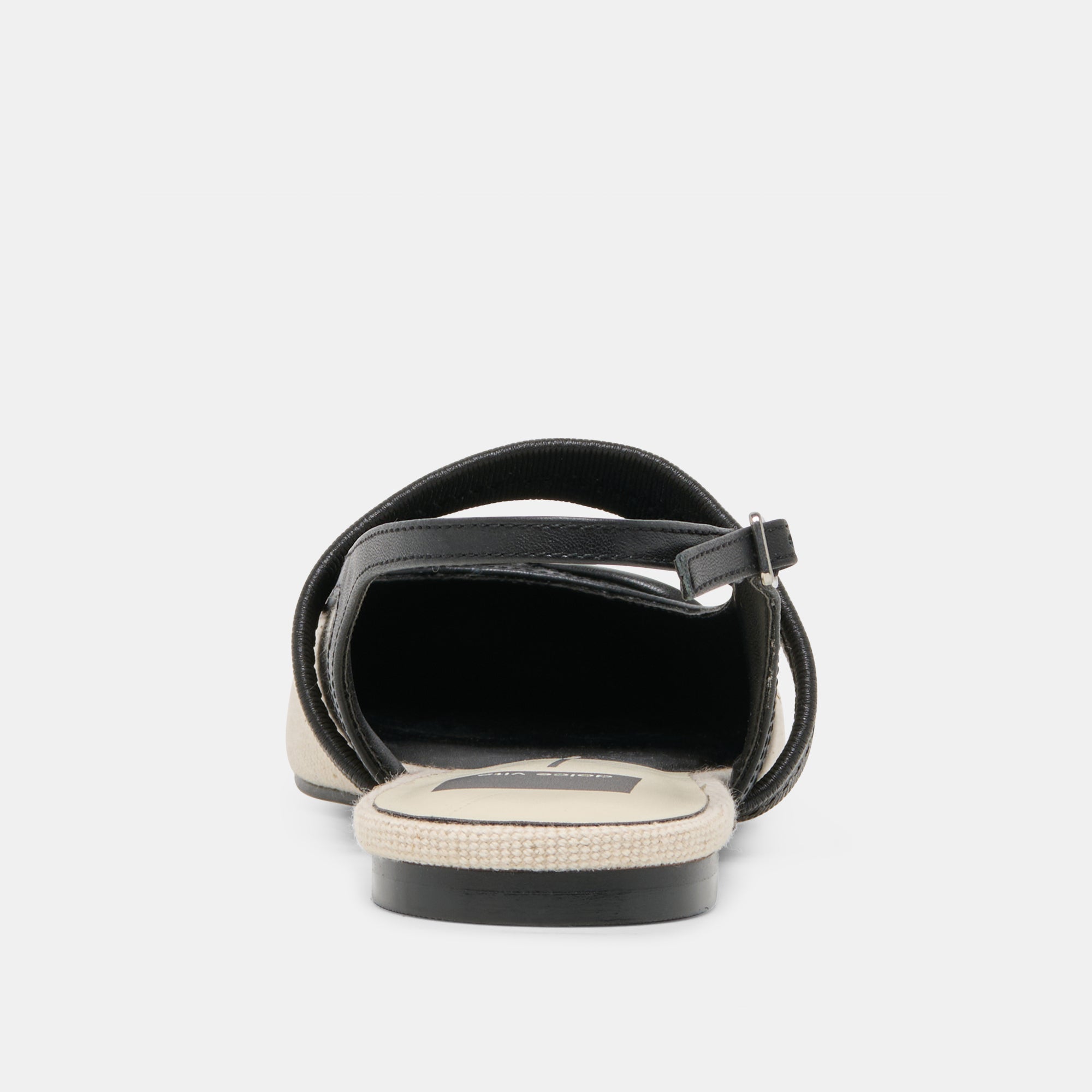 GRIFAN FLATS NATURAL BLACK LINEN - view 9