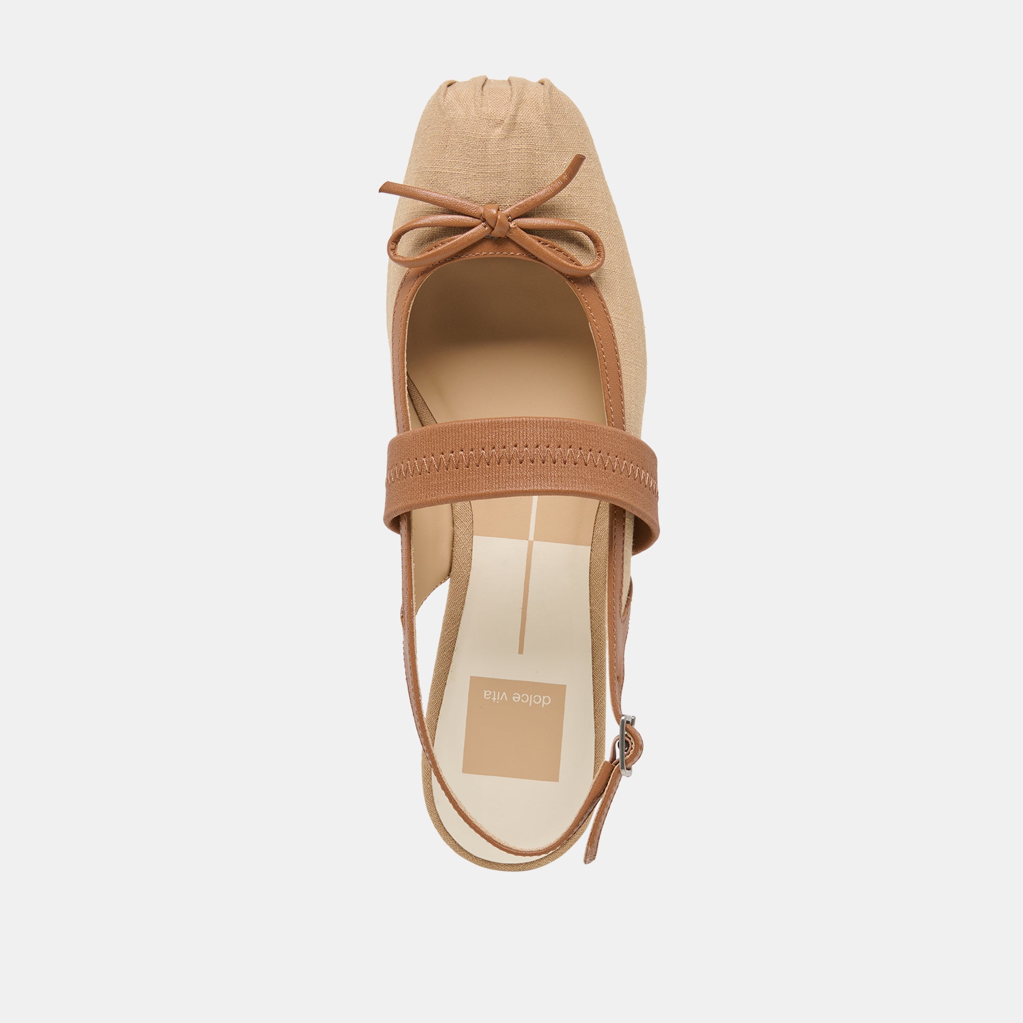 GRIFAN FLATS TAN MULTI FABRIC - view 8
