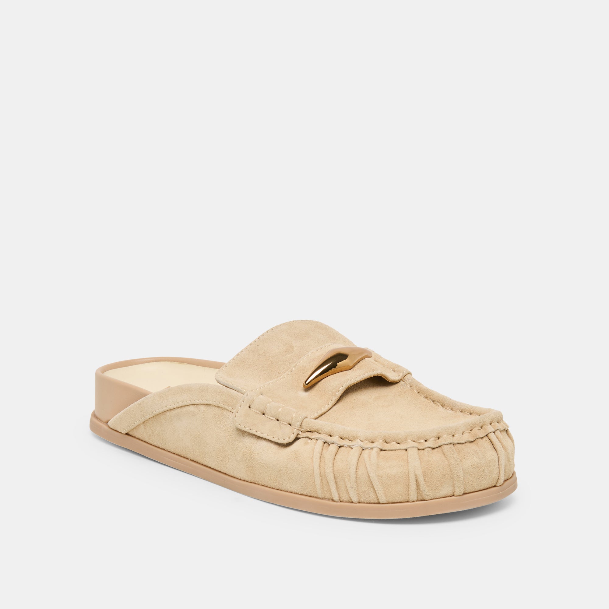 JODERO FLATS ALMOND SUEDE - view 2