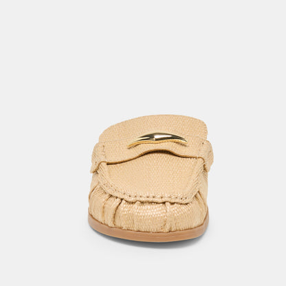 JODERO FLATS LT NATURAL RAFFIA