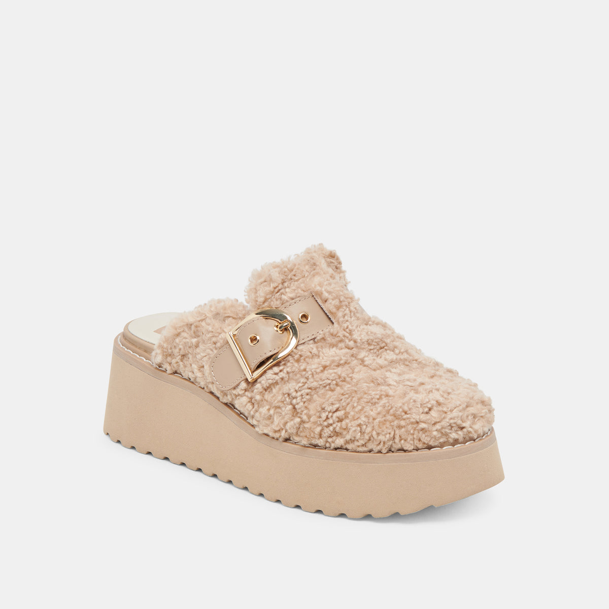 LELANI PLUSH FLATS NATURAL PLUSH - view 3