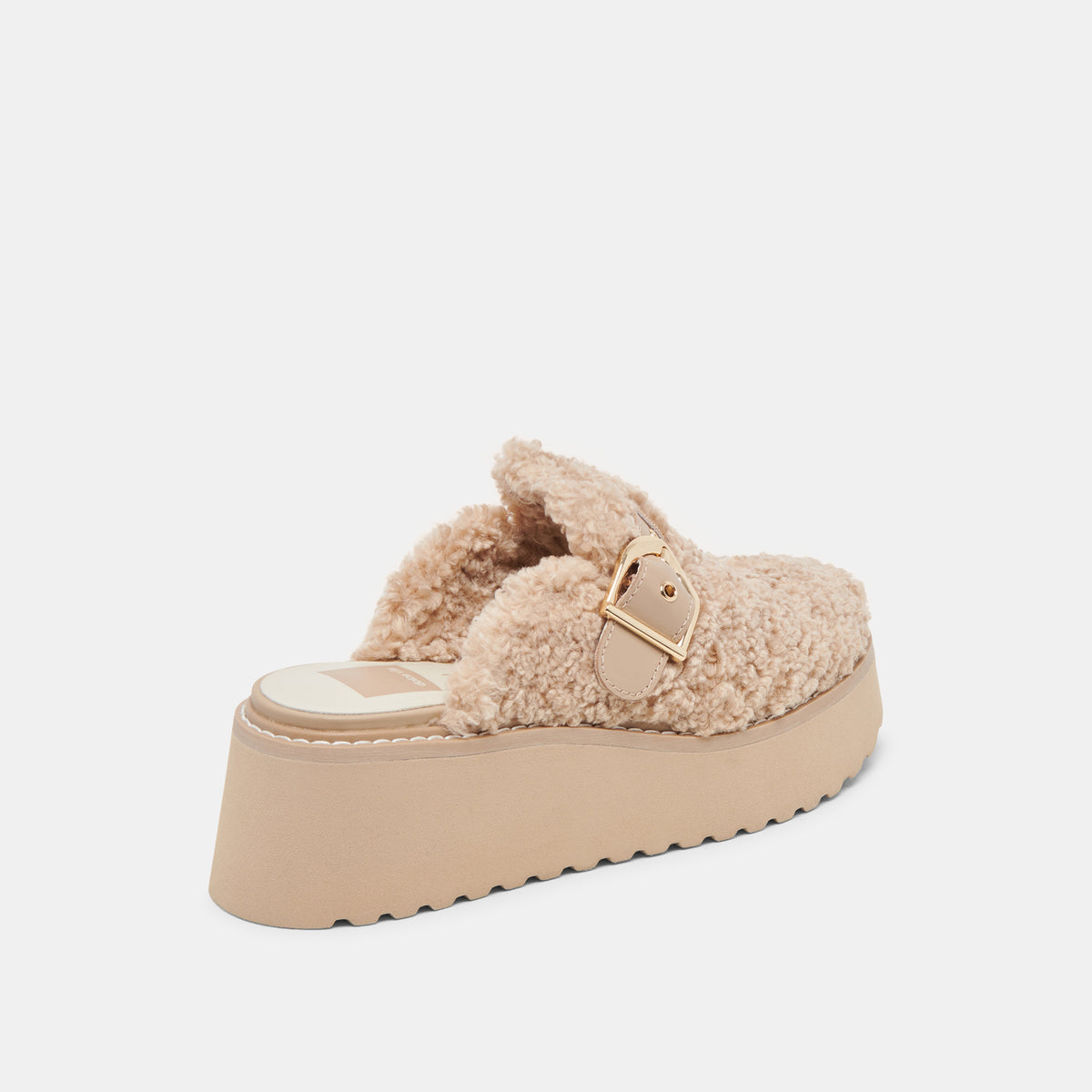 LELANI PLUSH FLATS NATURAL PLUSH - view 5