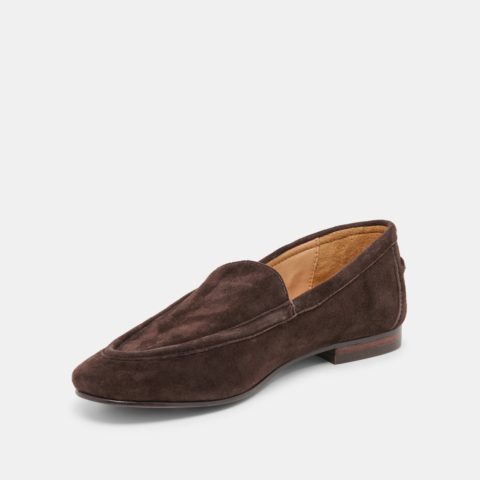 MATTIE LOAFERS DK BROWN SUEDE - view 4