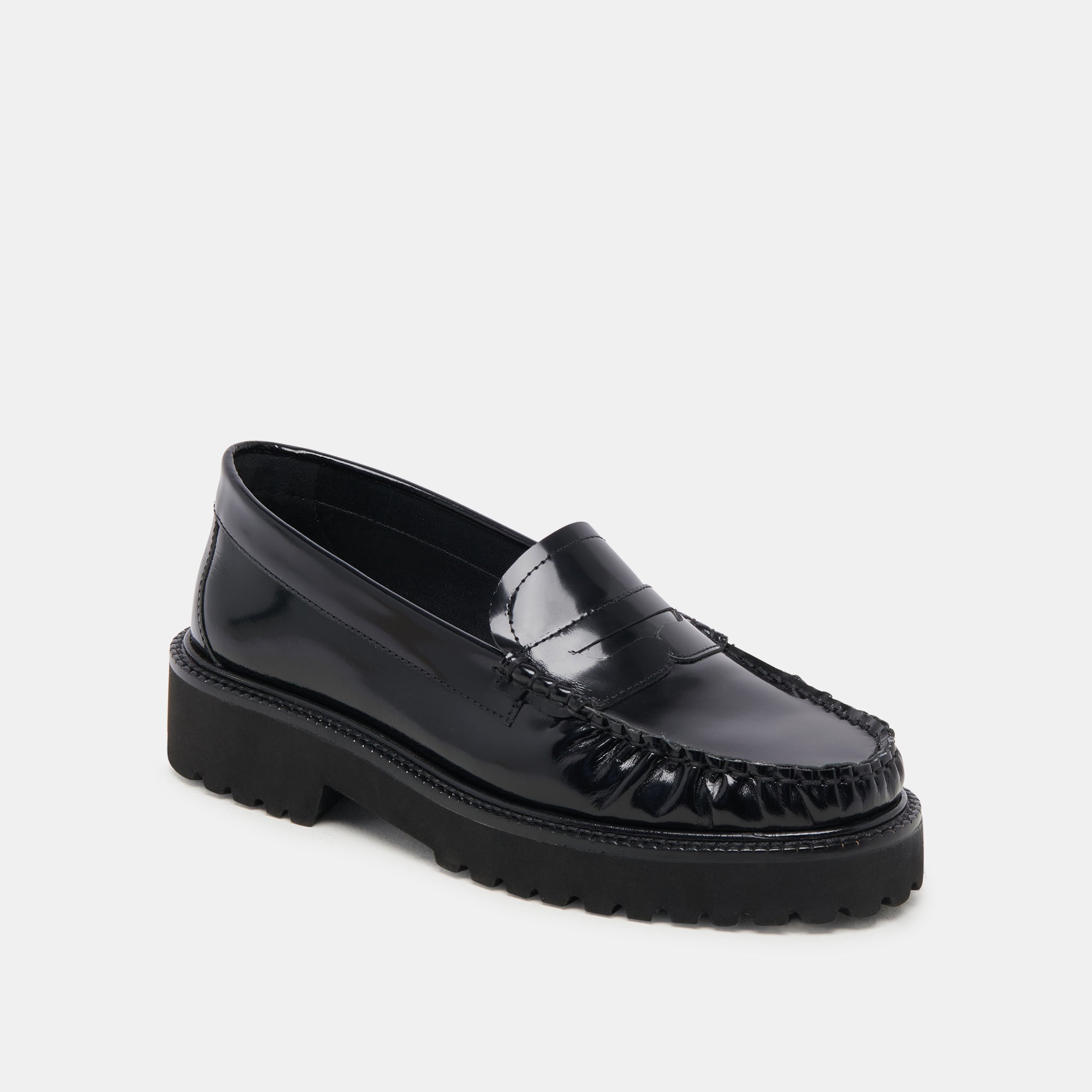 MAXWELL LOAFERS BLACK LEATHER - view 3