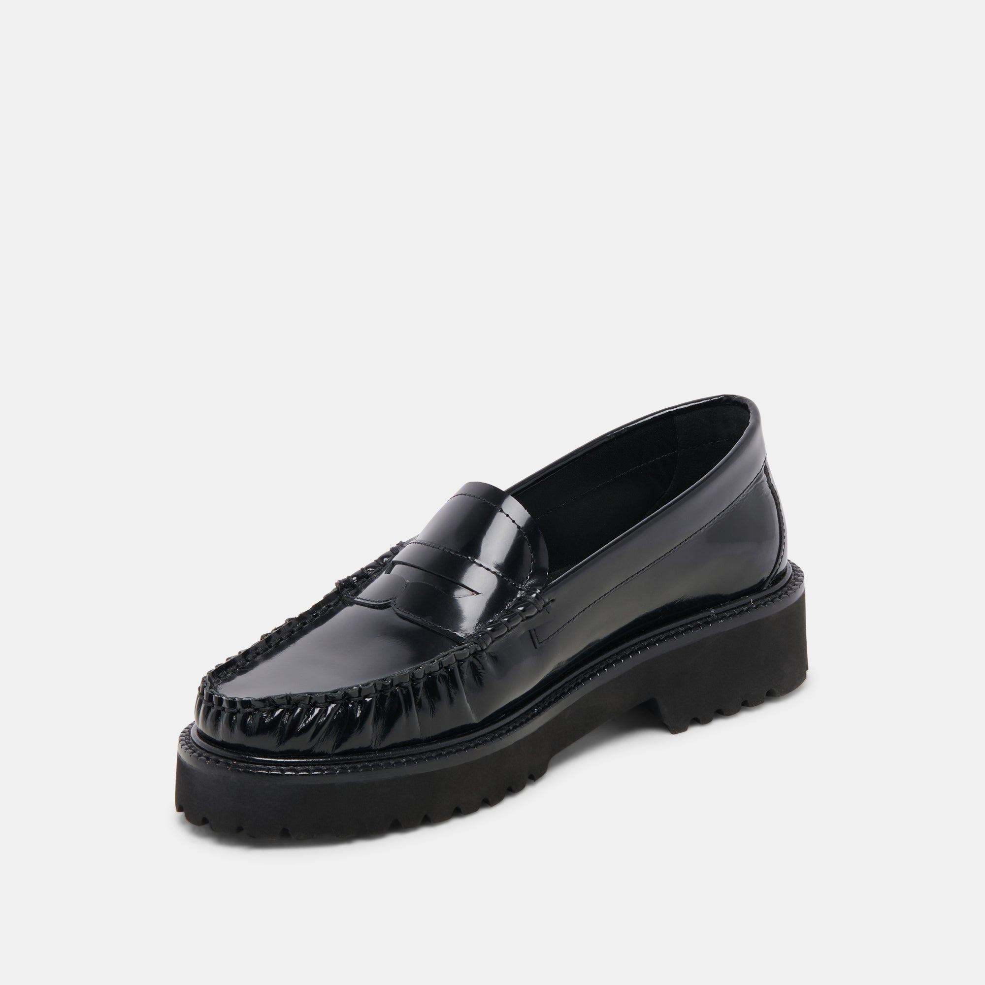 MAXWELL LOAFERS BLACK LEATHER - view 6