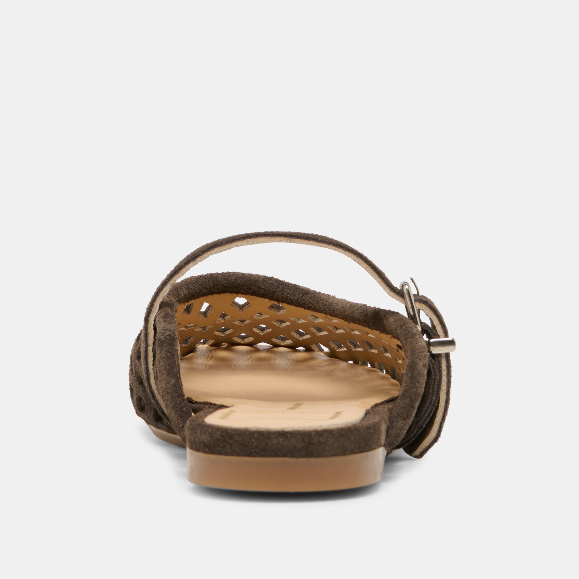 MIRIAN FLATS DK BROWN SUEDE - view 8
