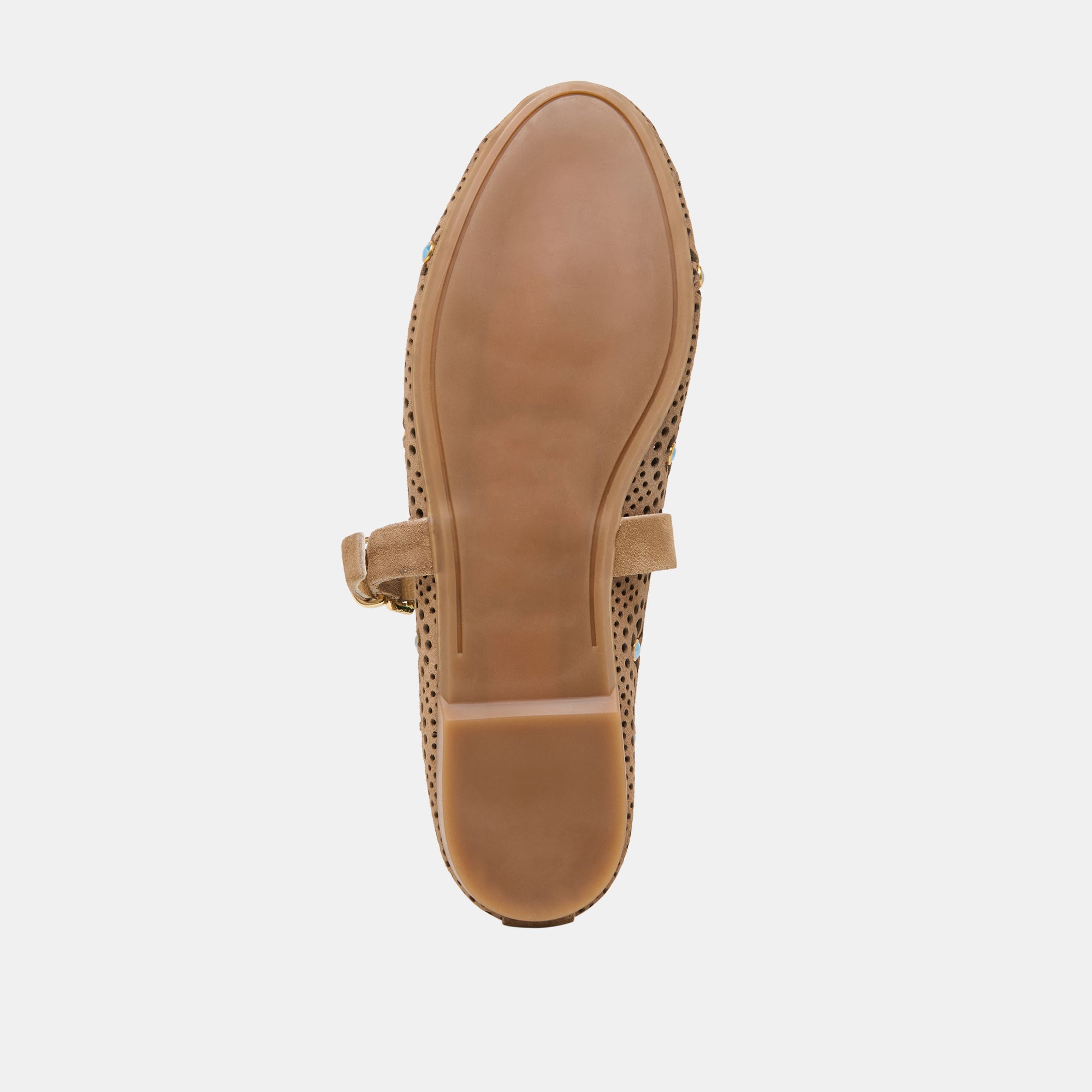 MORGIN BALLET FLATS MUSHROOM SUEDE - view 10
