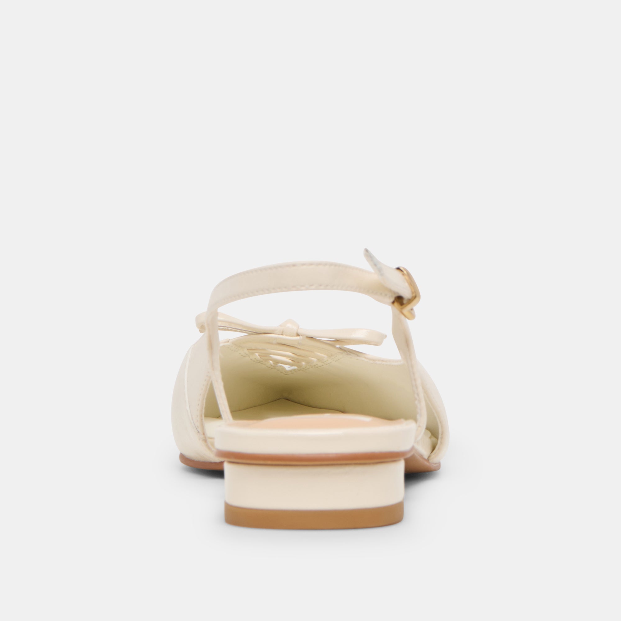 OWANA FLATS OFF WHITE LEATHER - view 9