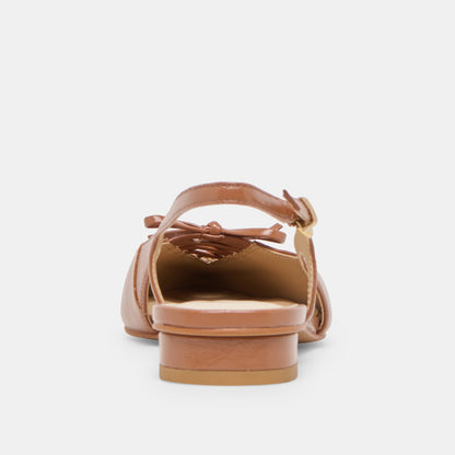 OWANA FLATS SADDLE LEATHER