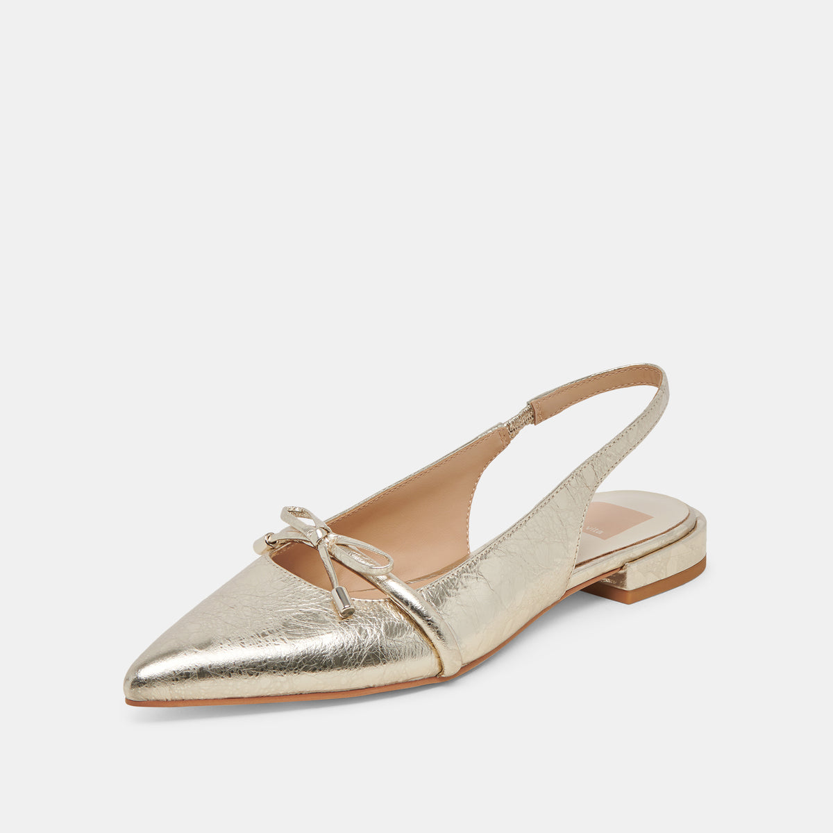 PAYGE FLATS PLATINUM DISTRESSED LEATHER - view 6