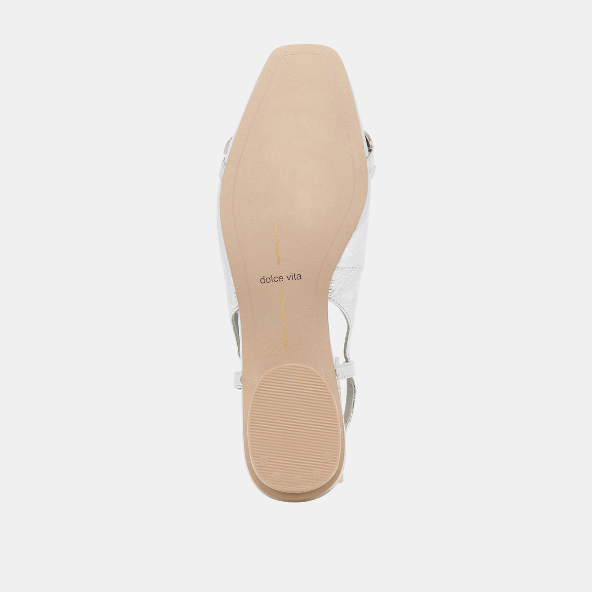 RAMANO FLATS SILVER DISTRESSED LEATHER - view 9