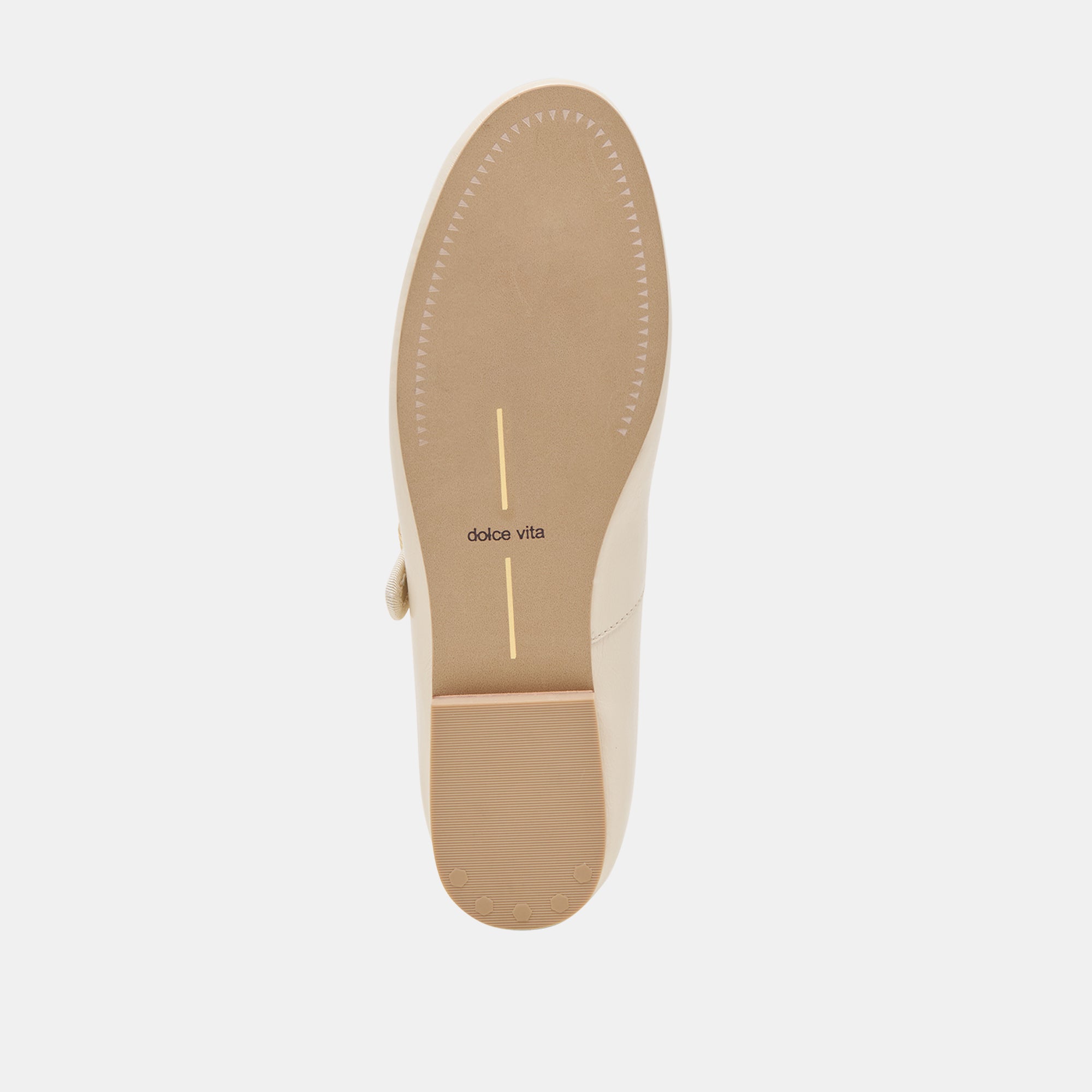 RELAN WIDE BALLET FLATS OFF WHITE LEATHER - view 9