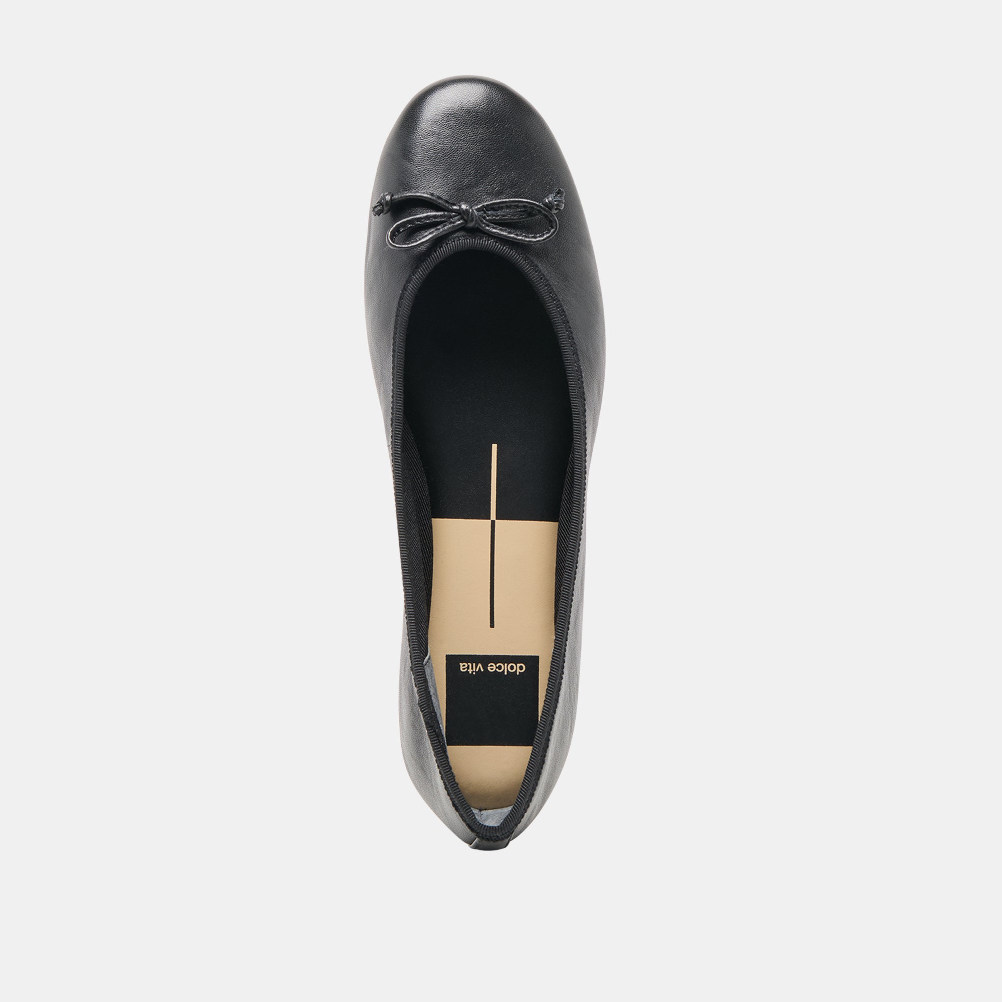 RITLA WIDE BALLET FLATS BLACK LEATHER - view 8