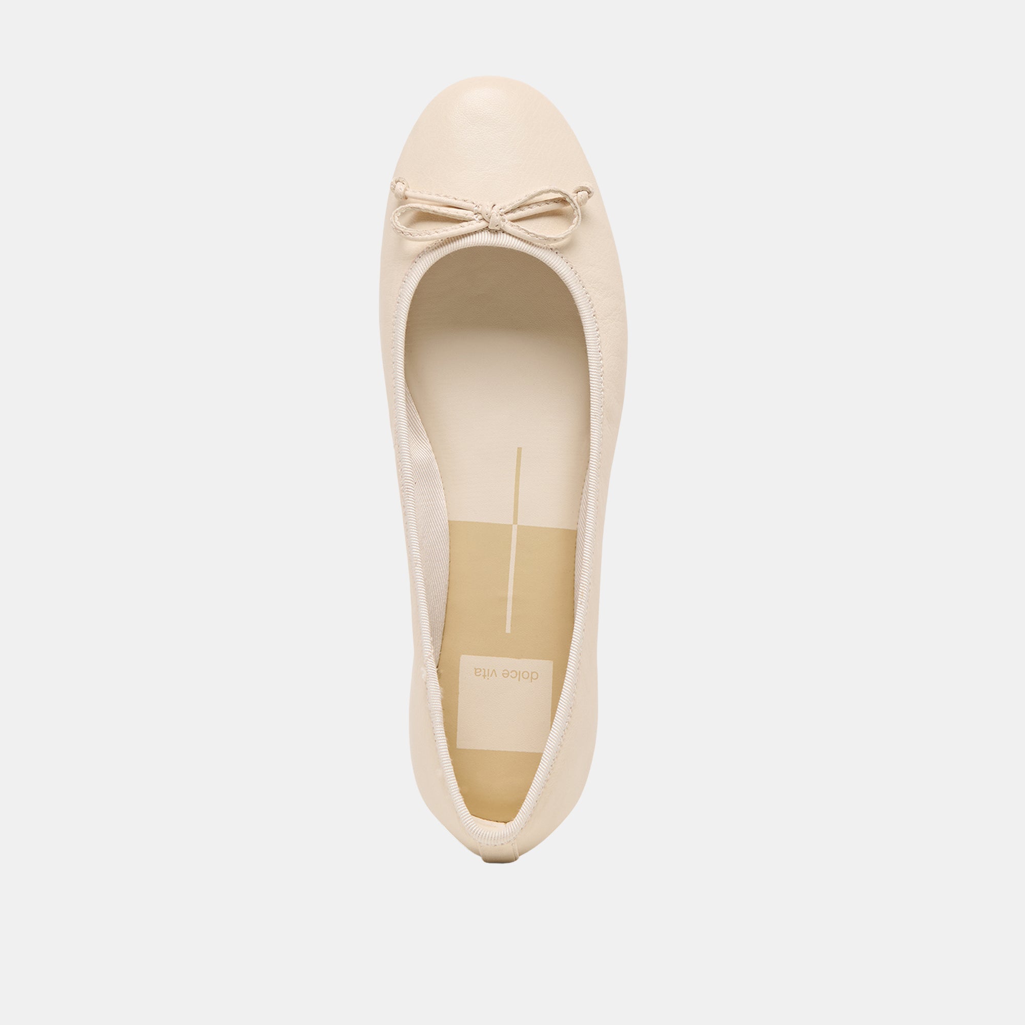 RITLA WIDE BALLET FLATS BONE LEATHER - view 8