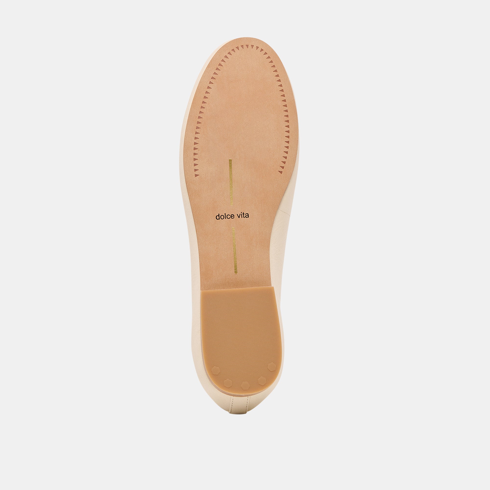 RITLA WIDE BALLET FLATS BONE LEATHER - view 9