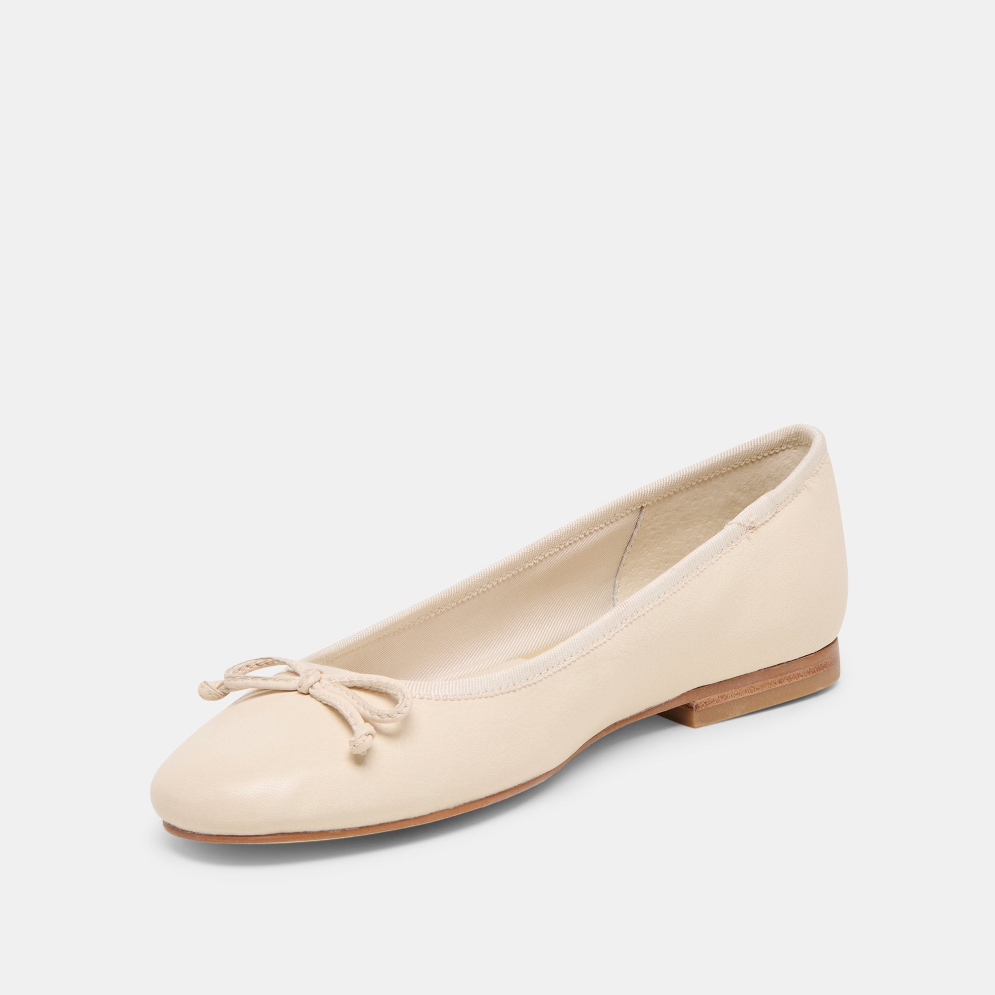 RITLA WIDE BALLET FLATS BONE LEATHER - view 4