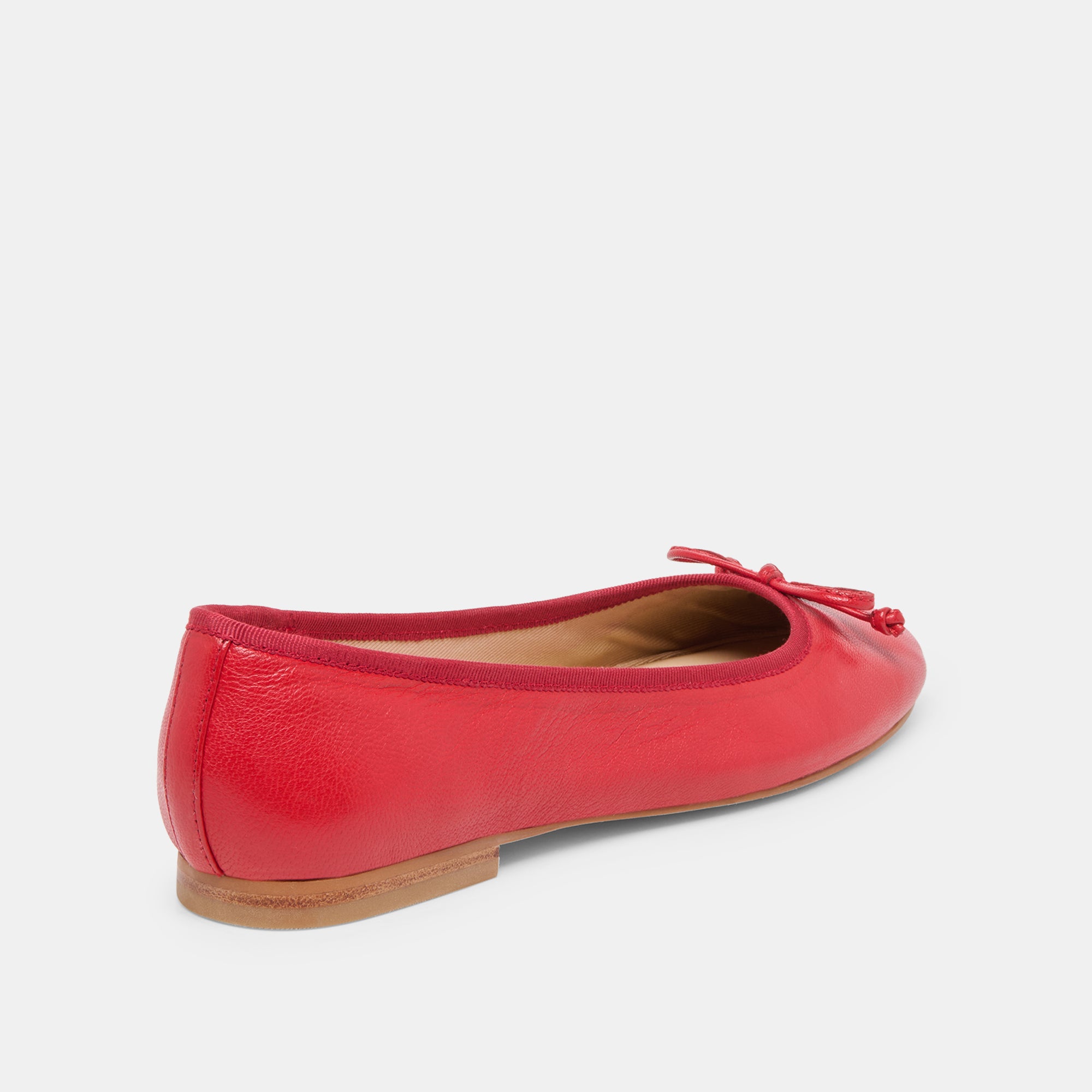 RITLA WIDE BALLET FLATS CHERRY LEATHER - view 3