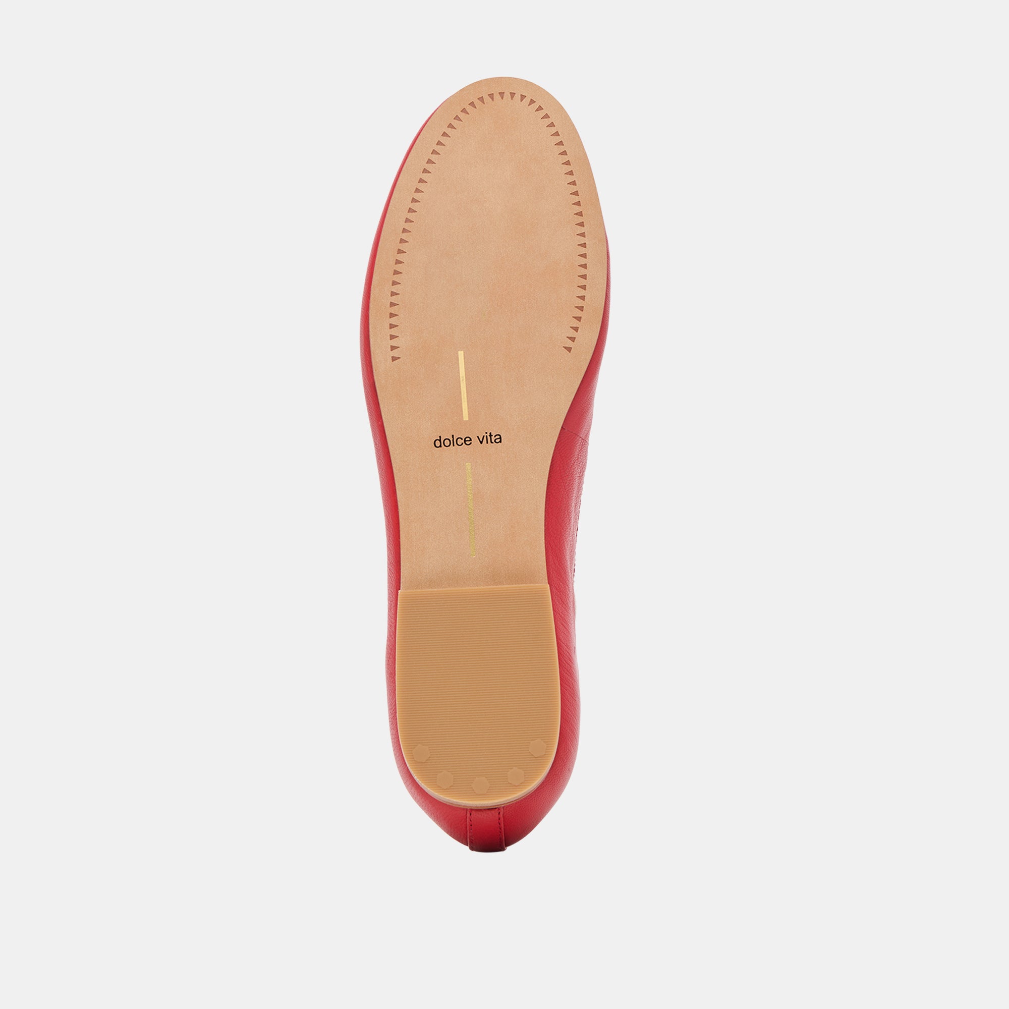 RITLA WIDE BALLET FLATS CHERRY LEATHER - view 9