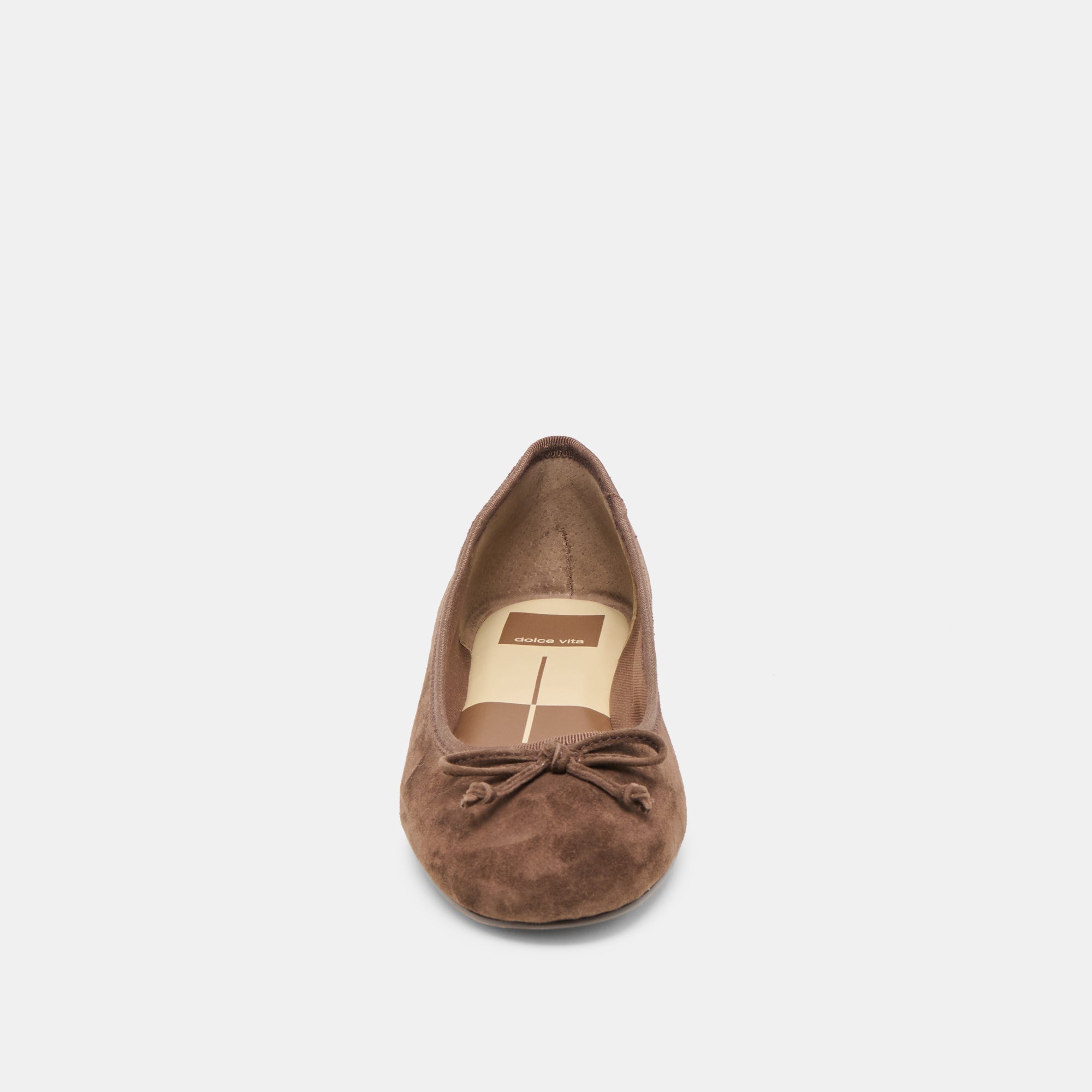 RITLA WIDE BALLET FLATS DK BROWN SUEDE - view 6