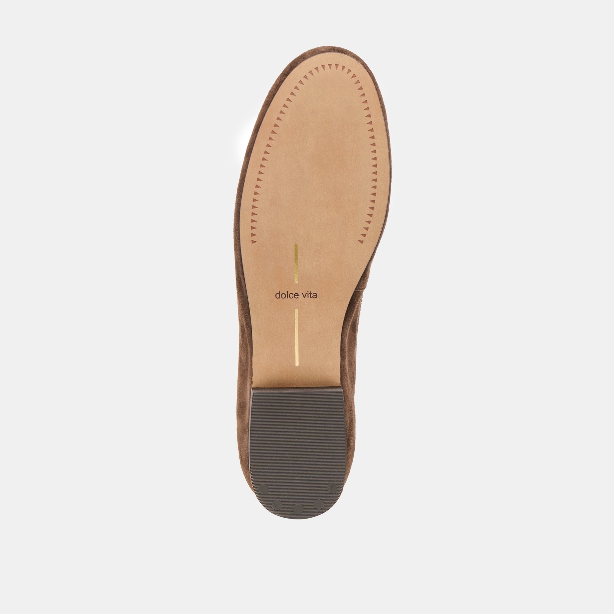 RITLA WIDE BALLET FLATS DK BROWN SUEDE - view 9
