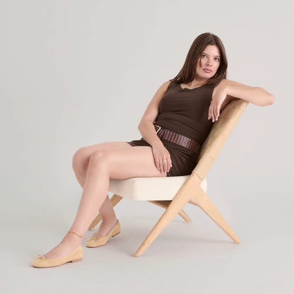RITLA BALLET FLATS HONEY SUEDE