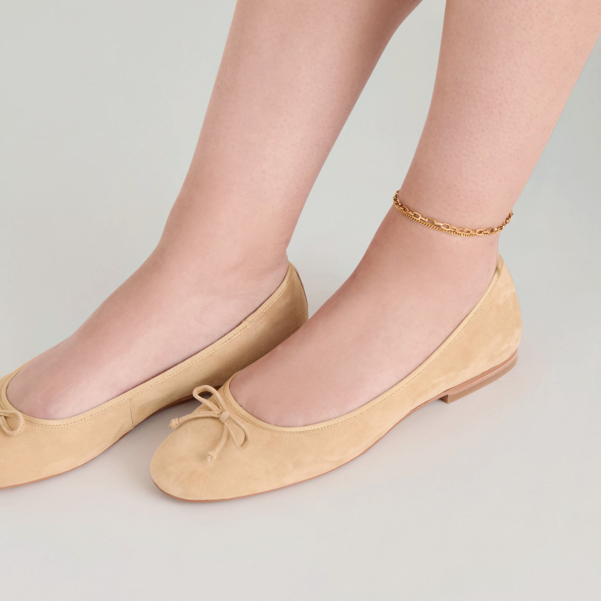 RITLA BALLET FLATS HONEY SUEDE