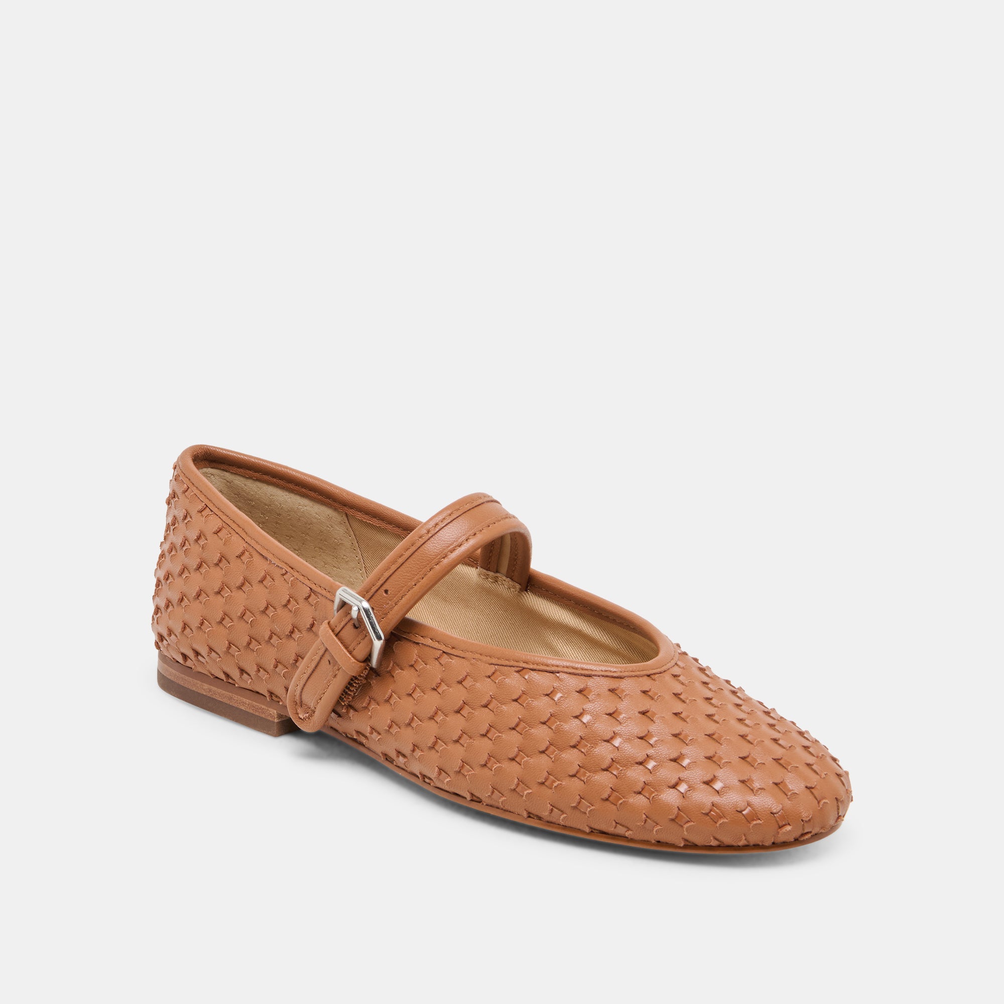 ROSLYN WOVEN BALLET FLATS SADDLE WOVEN LEATHER - view 3