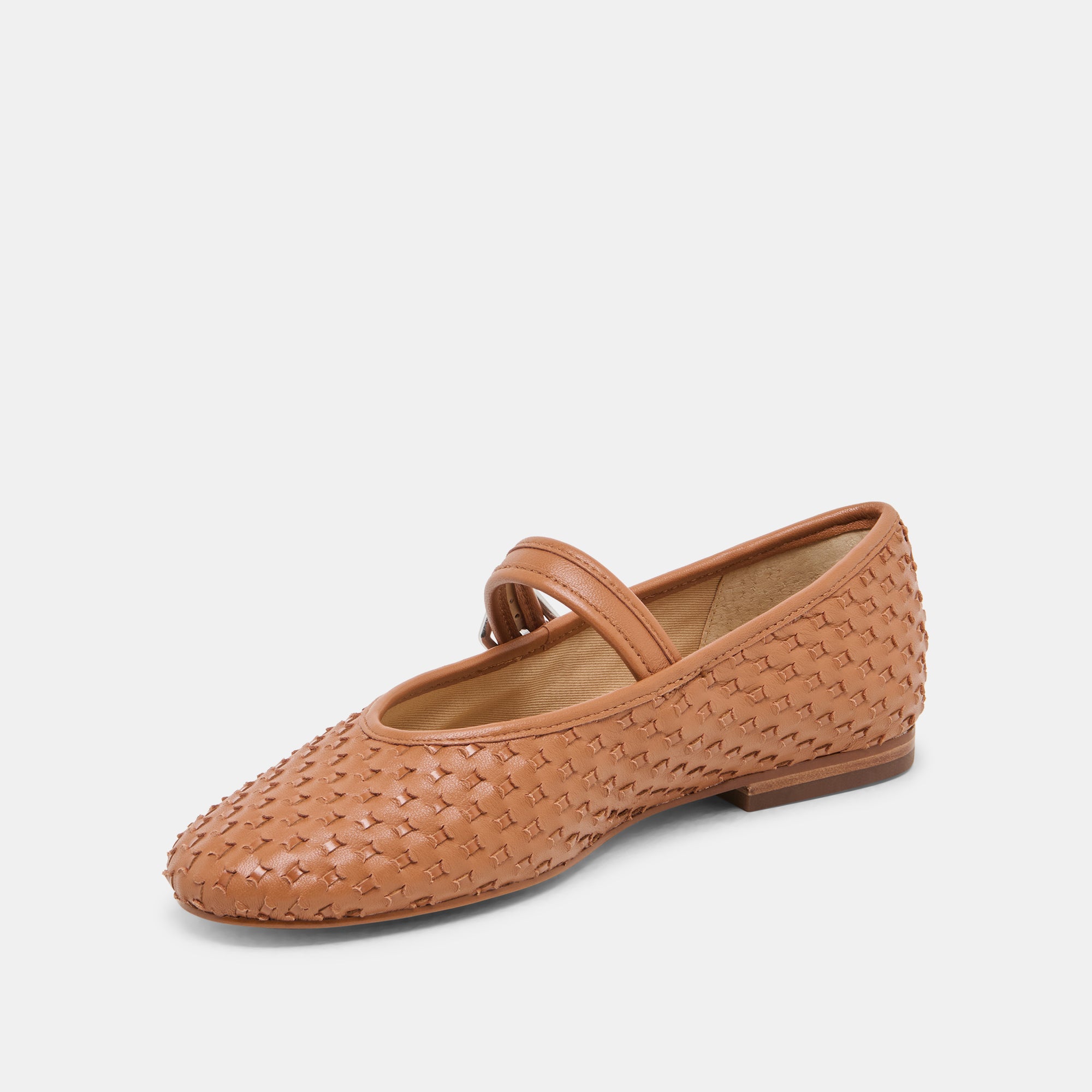 ROSLYN WOVEN BALLET FLATS SADDLE WOVEN LEATHER - view 6