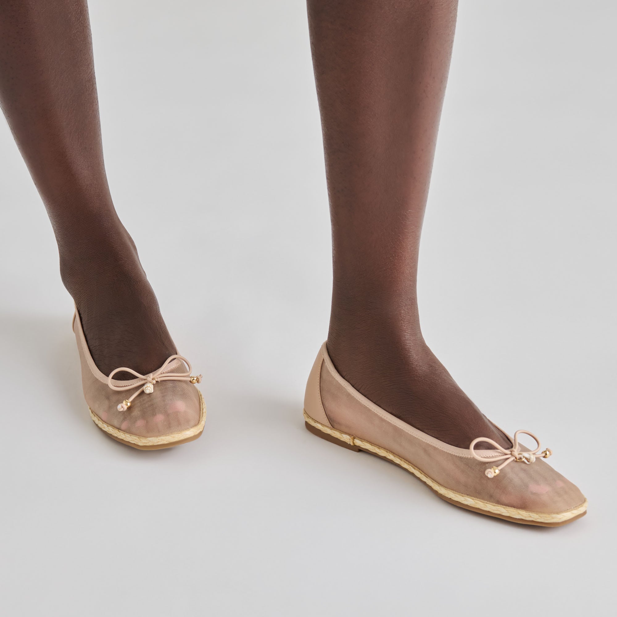 TIANNA MESH BALLET FLATS BLUSH MESH - view 6