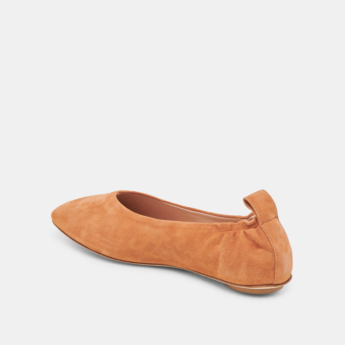 VINNIE BALLET FLATS AMBER SUEDE - view 5