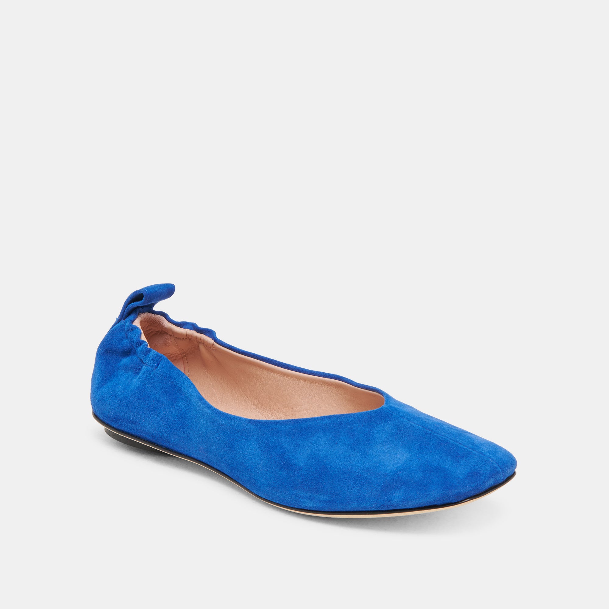 VINNIE BALLET FLATS NAVY SUEDE - view 2