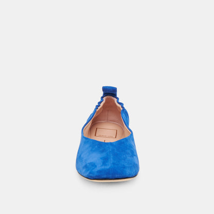 VINNIE BALLET FLATS NAVY SUEDE