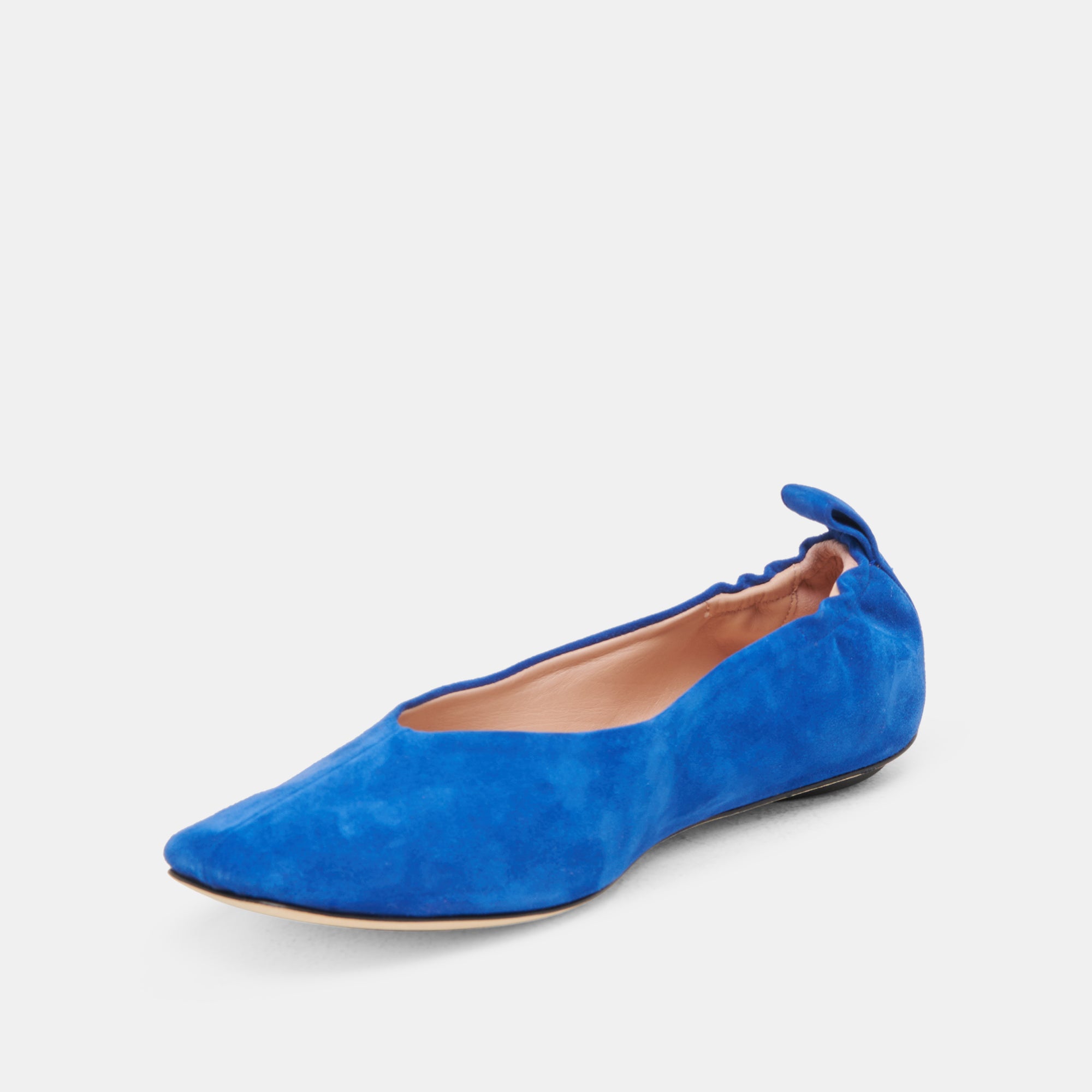 VINNIE BALLET FLATS NAVY SUEDE - view 4