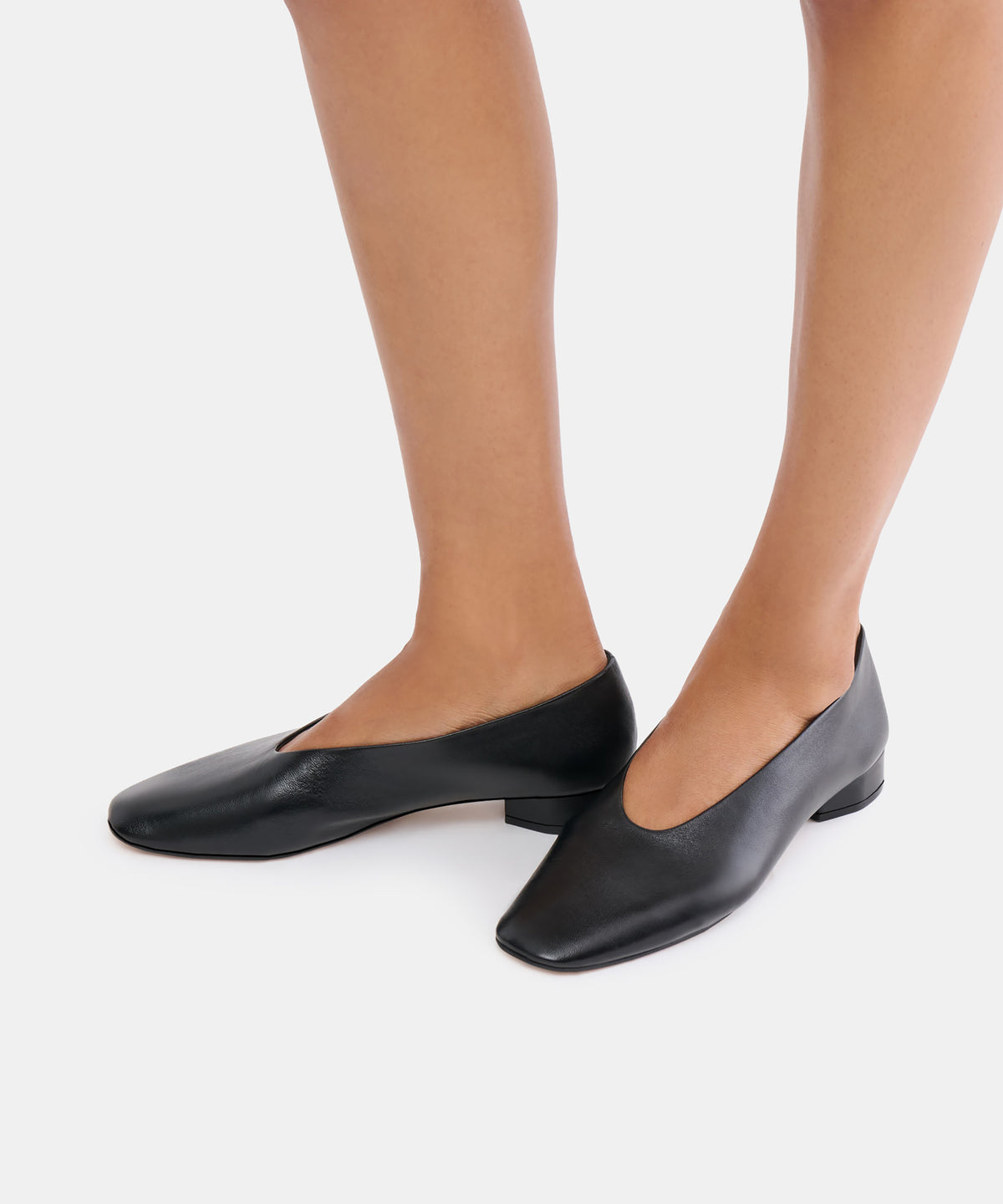 ANDEY HEELS BLACK LEATHER - view 2