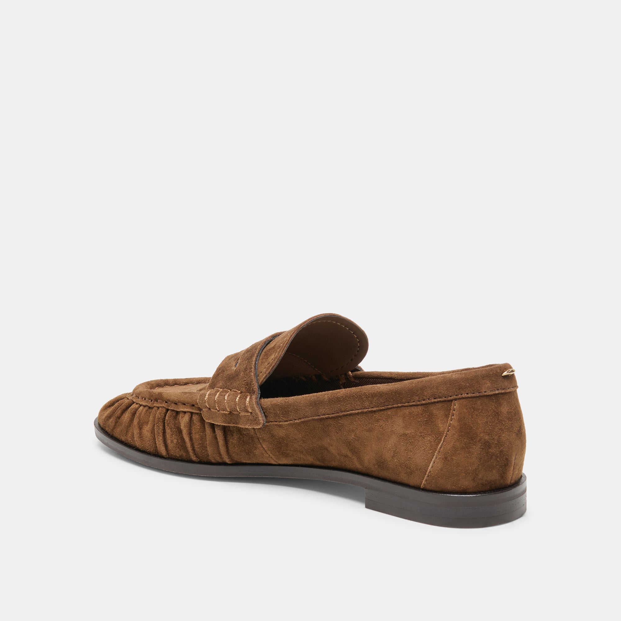BAXEN LOAFERS CHESTNUT SUEDE - view 5