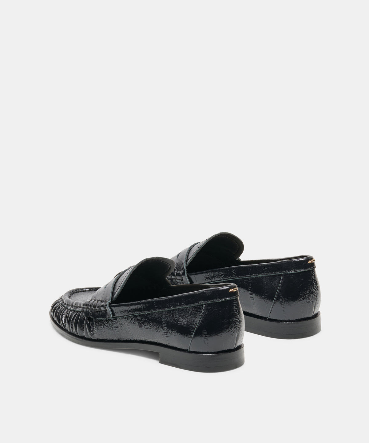 BAXEN LOAFERS NOIR EMBOSSED LEATHER - view 5