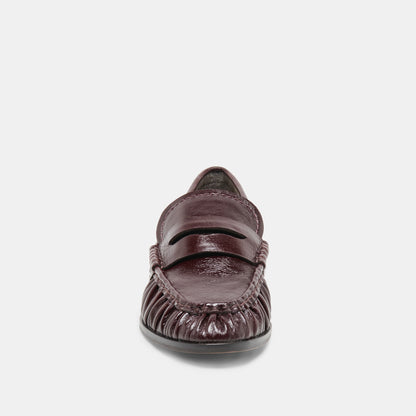 BAXEN LOAFERS OXBLOOD LEATHER